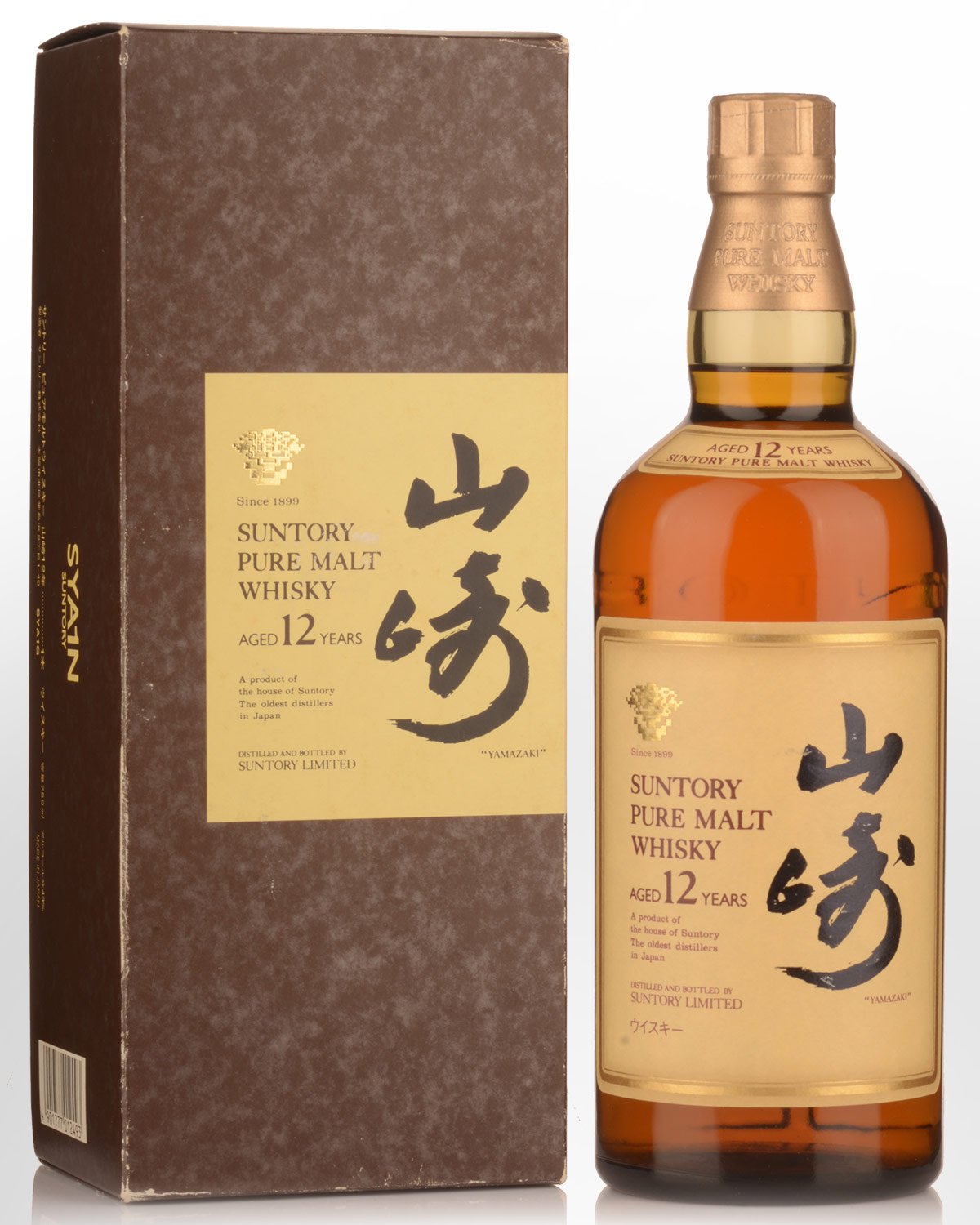 Suntory Yamazaki 12 Year Old Pure Malt Japanese Whisky (750ml) - 1980s bottling