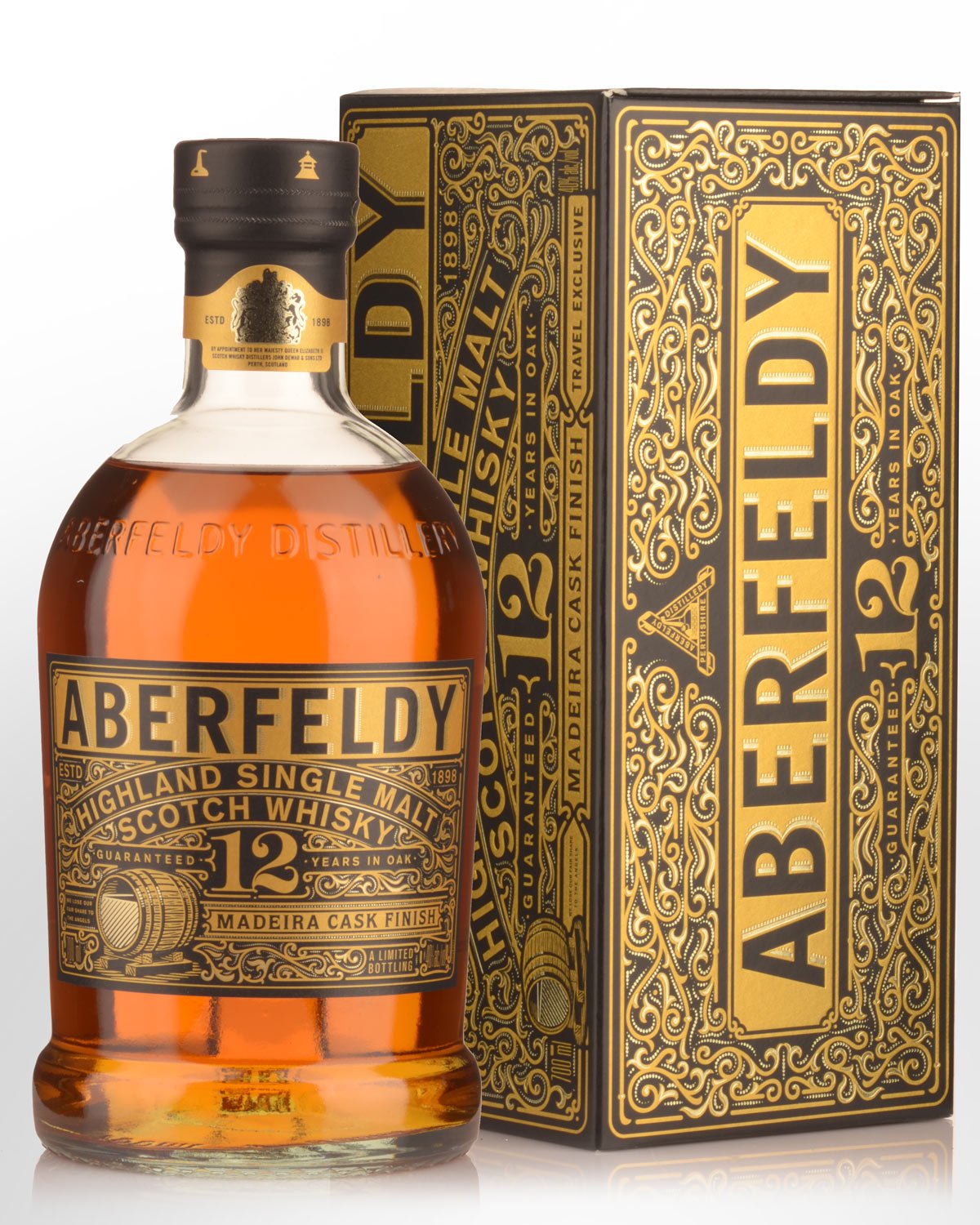 Aberfeldy 12 Year Old Madeira Cask Finish Single Malt Scotch Whisky (700ml)