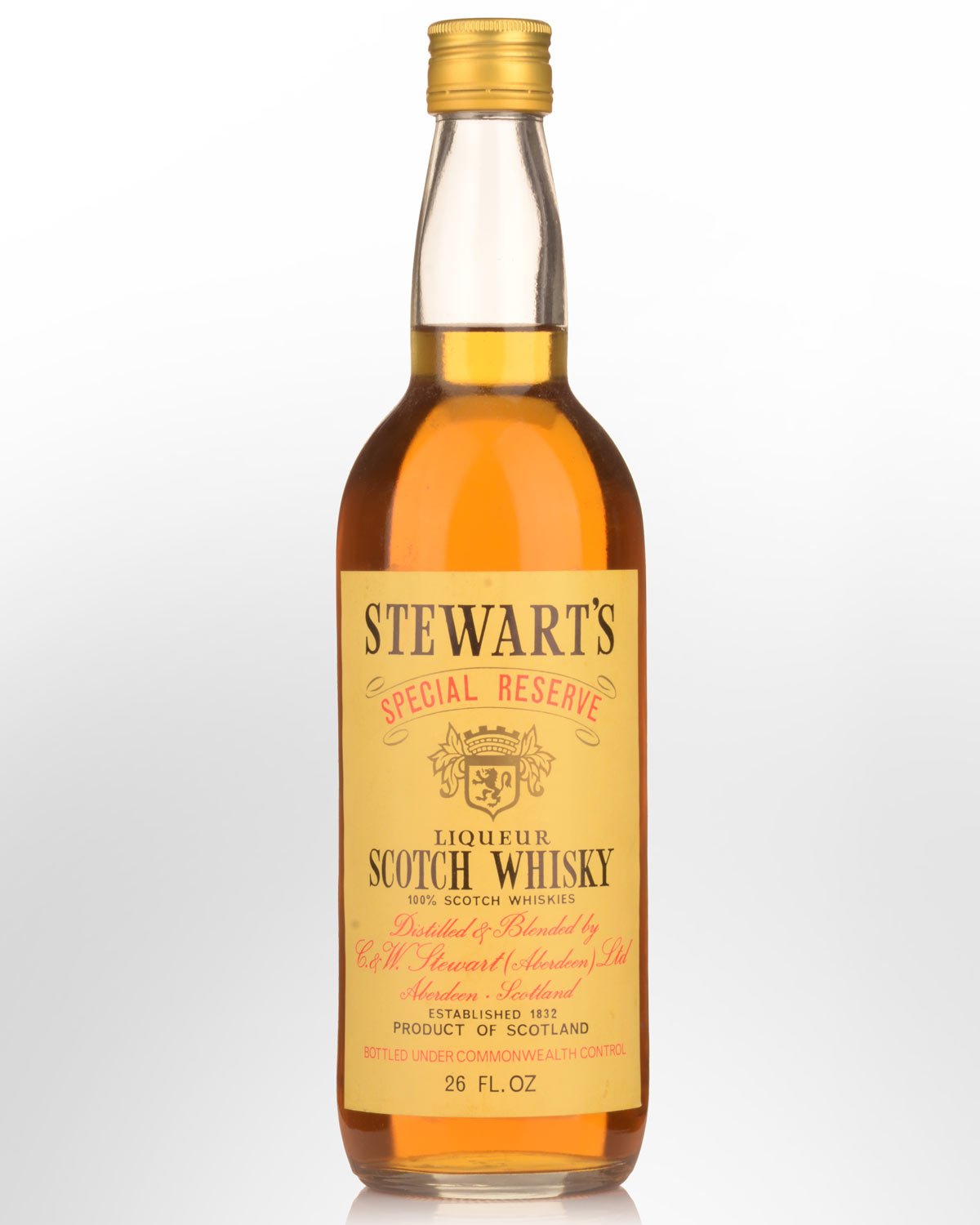 Stewarts Special Reserve Blended Scotch Whisky (26 Fl. Oz.) - 1970s Bottling