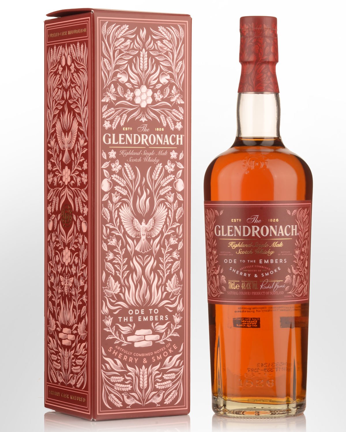 Glendronach Ode To The Embers Single Malt Scotch Whisky (700ml) - DAMAGED GIFT BOX