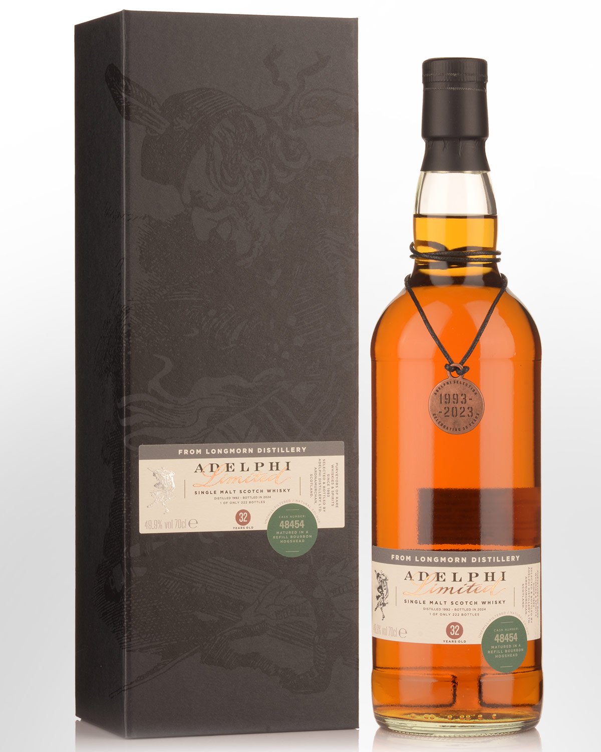 1992 Adelphi Longmorn 32 Year Old Cask Strength Single Malt Scotch Whisky (700ml)