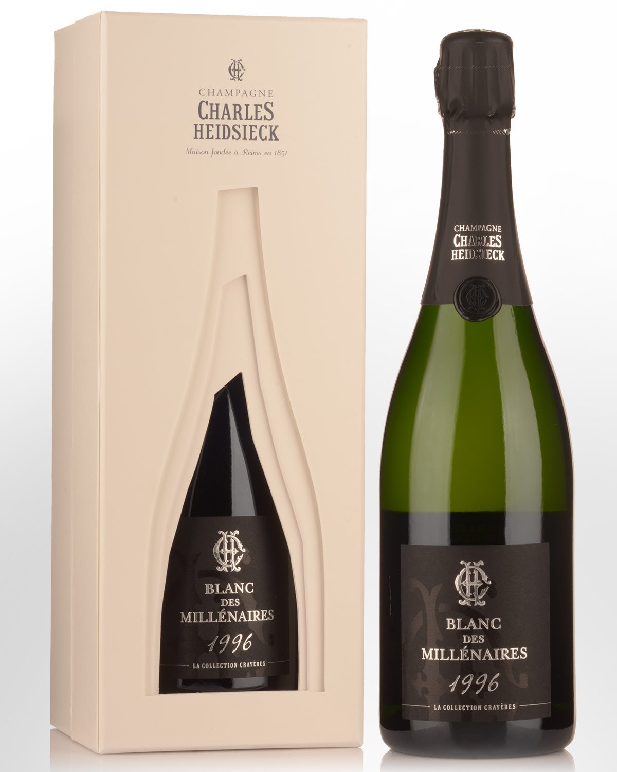 1996 Charles Heidsieck Blanc des Millenaires La Collection Crayeres Brut Champagne