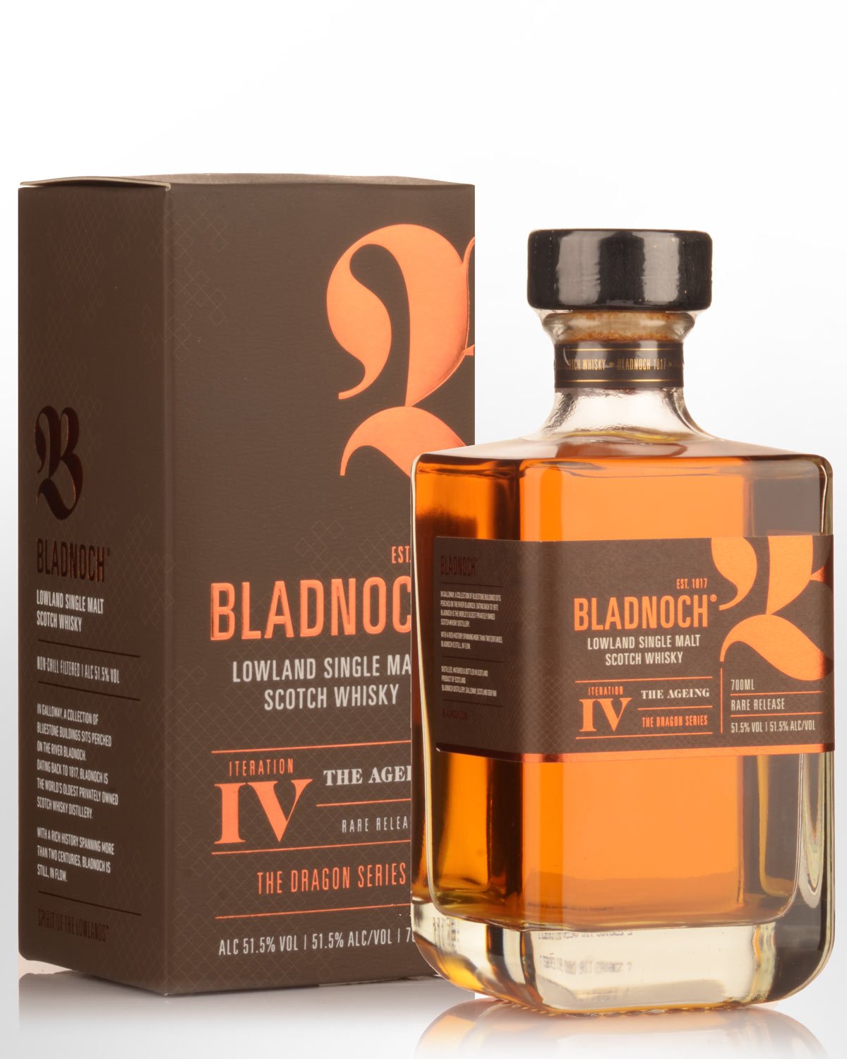 Bladnoch The Dragon Series Iteration IV The Ageing Single Malt Scotch Whisky (700ml)