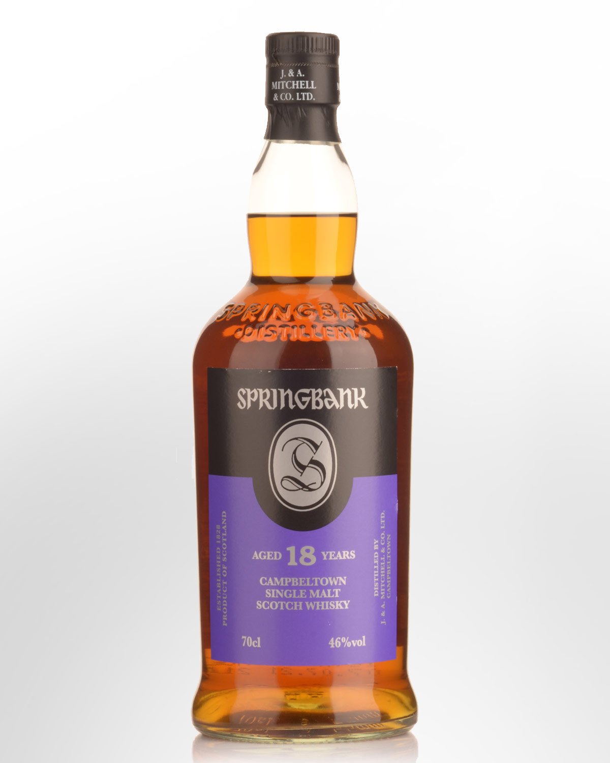 Springbank 18 Year Old Single Malt Scotch Whisky (700ml) - 2021 bottling