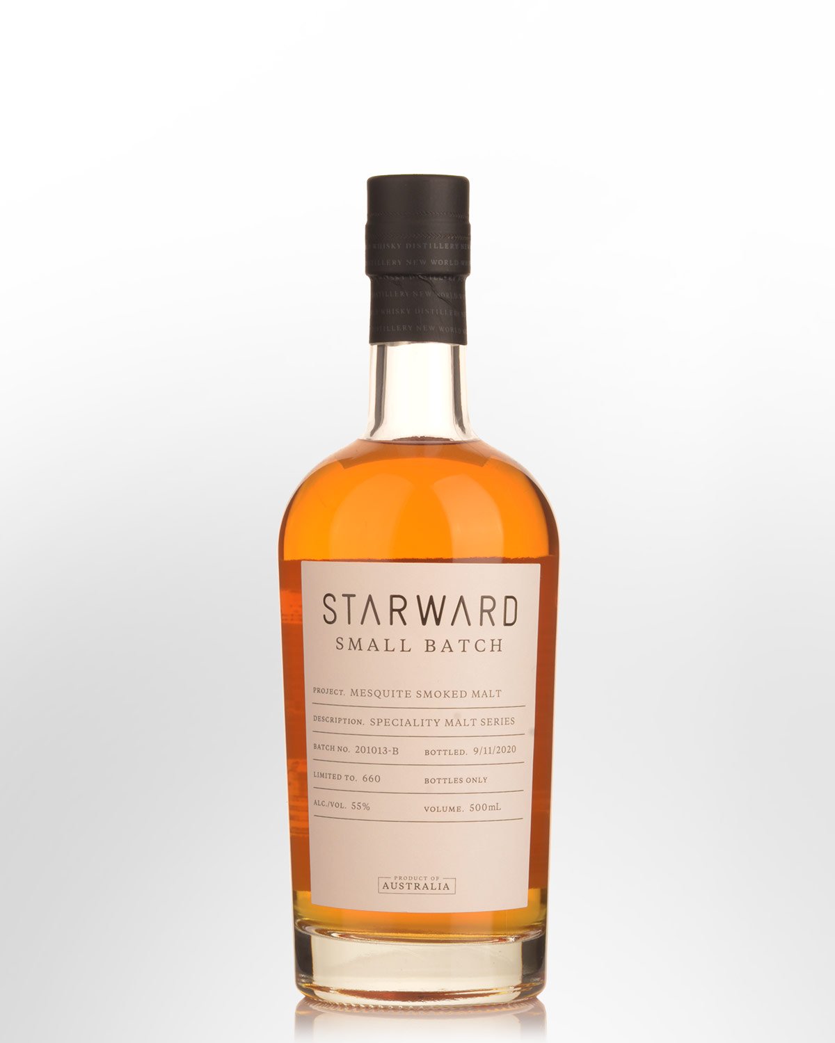 Starward Small Batch Mesquite Smoked Malt Single Malt Australian Whisky (500ml)