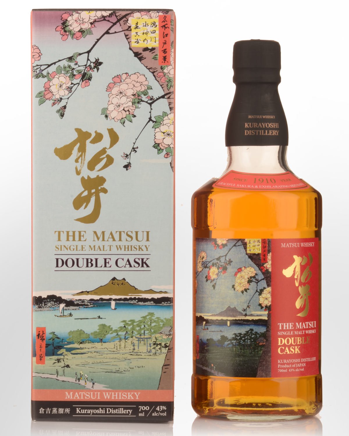 Matsui Double Cask Mizunara & Sakura Single Malt Japanese Whisky (700ml)