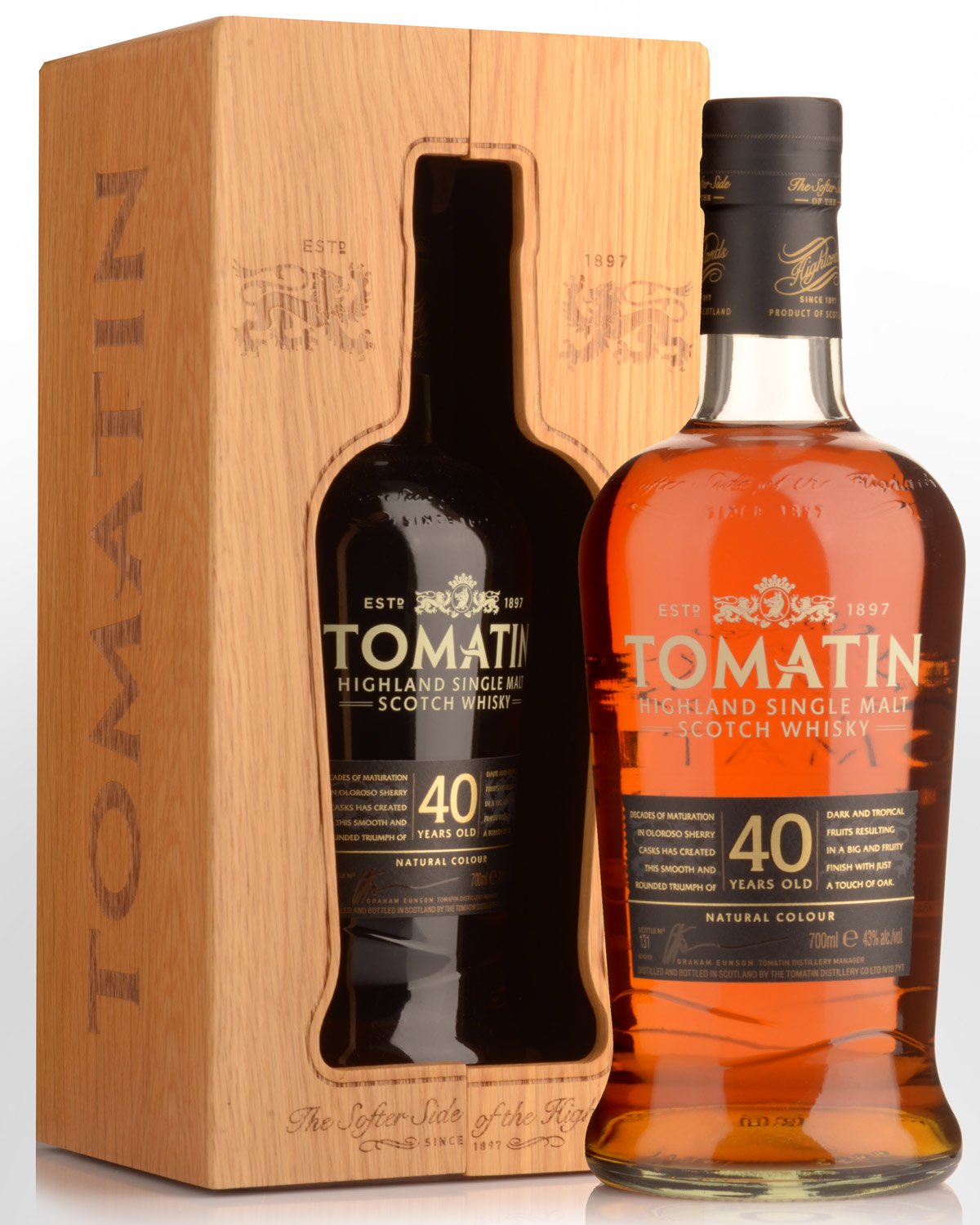 Tomatin Rare Casks 40 Year Old Single Malt Scotch Whisky (700ml)