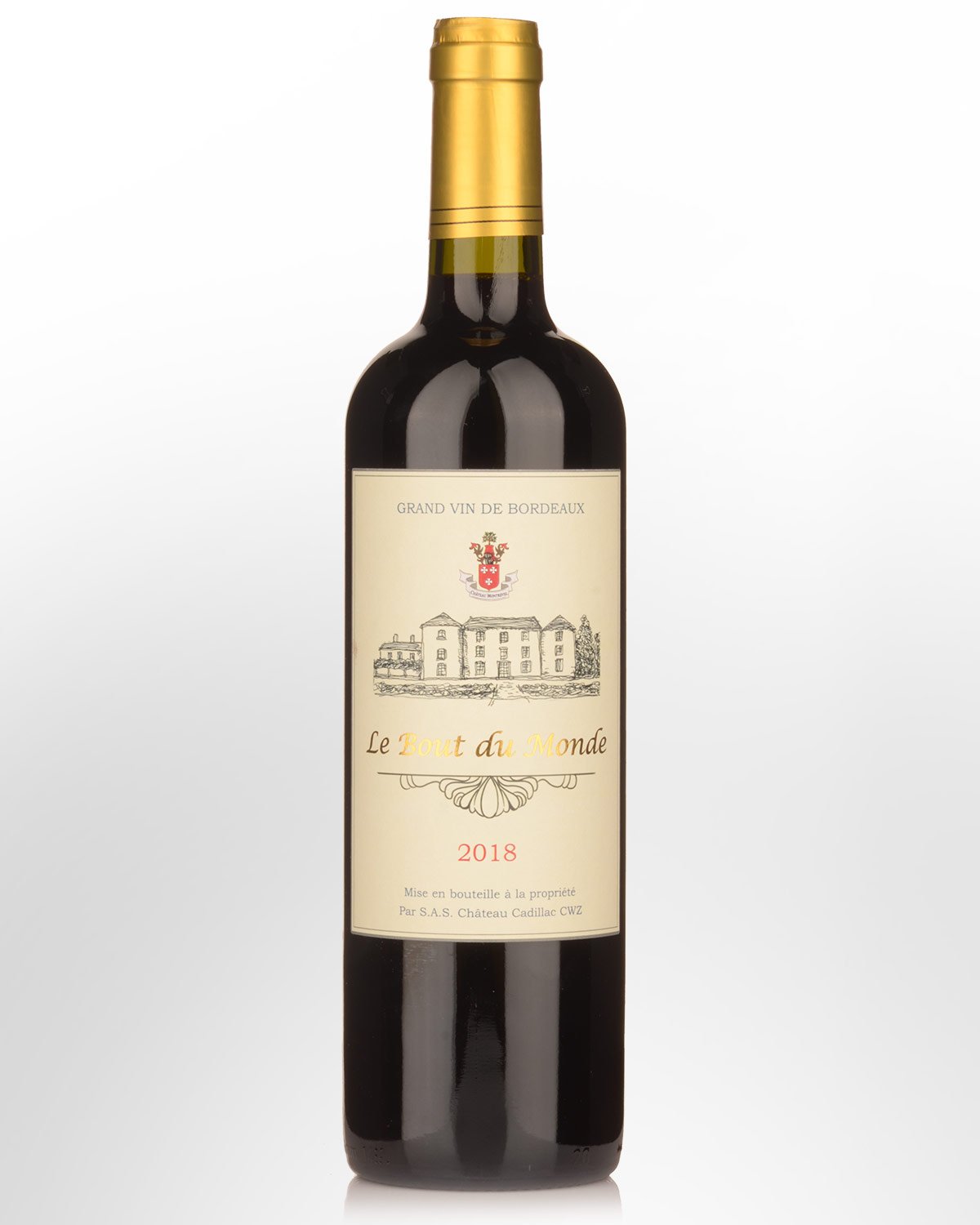 2018 Chateau Cadillac Le Bout du Monde