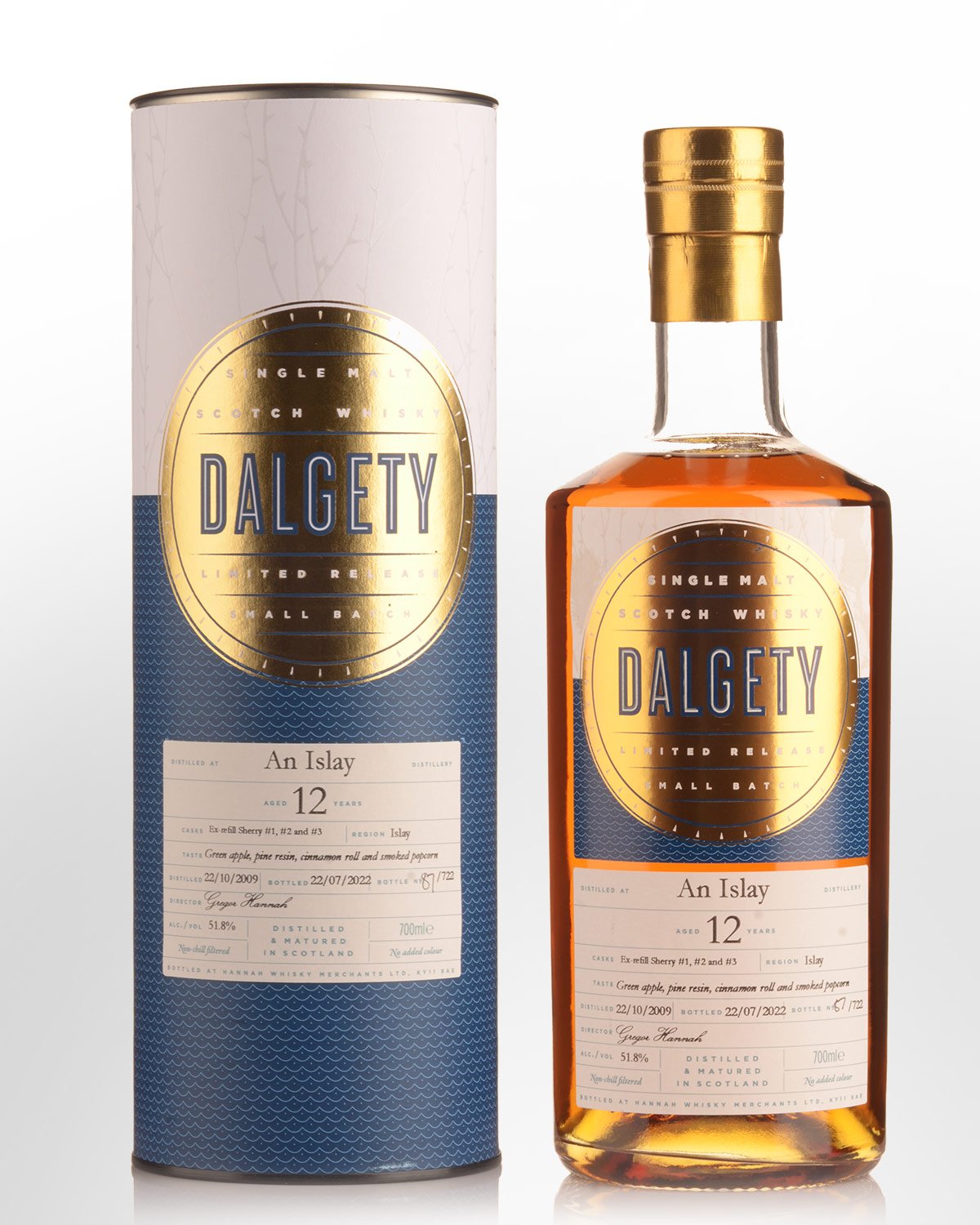 2009 Dalgety An Islay Small Batch 12 Year Old Single Malt Scotch Whisky (700ml)