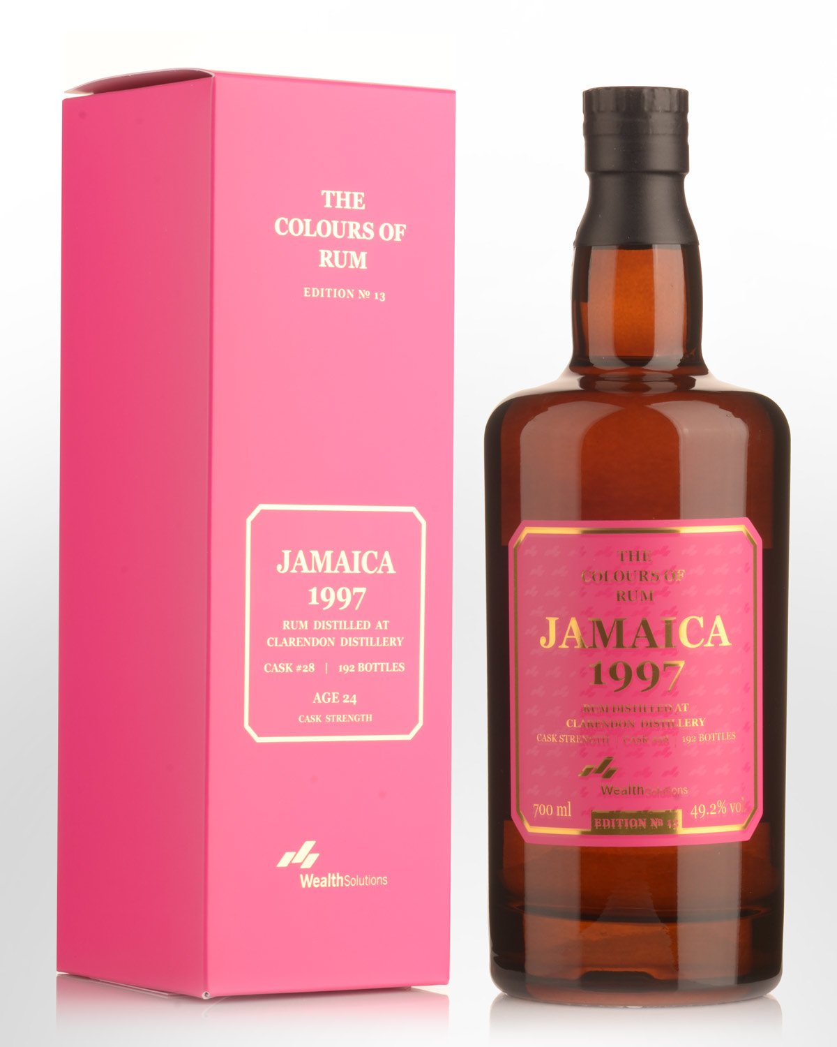 1997 The Colours of Rum Clarendon 24 Year Old Edition No. 13 Cask Strength Jamaica Rum (700ml)