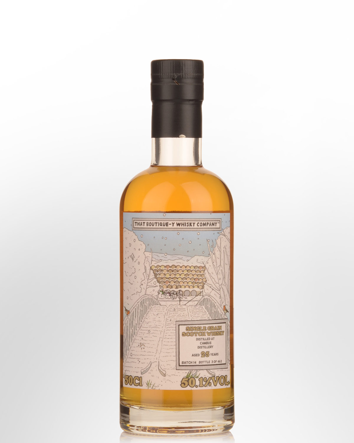 That Boutique-y Whisky Company Cambus 25 Year Old Single Grain Scotch Whisky (500ml) - Batch 14