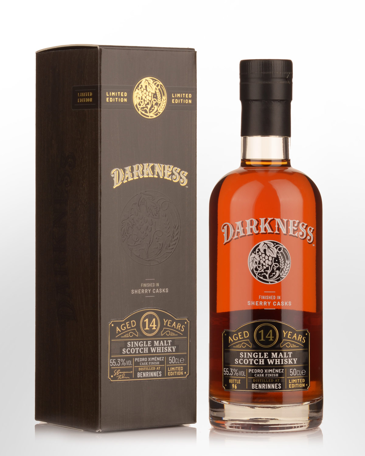 Darkness Benrinnes PX Cask Finish 14 Year Old Cask Strength Single Malt Scotch Whisky (500ml)
