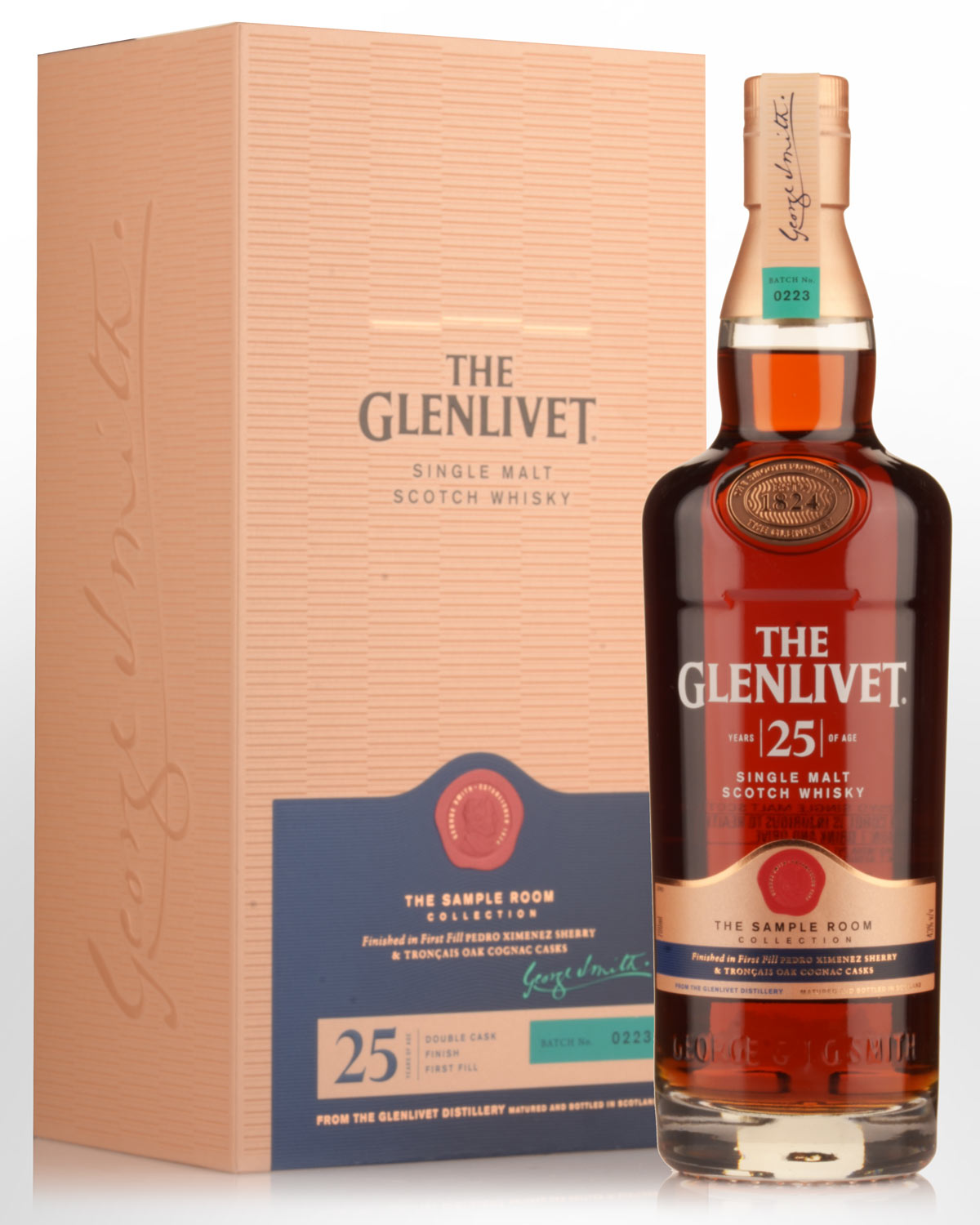 Glenlivet 25 Year Old The Sample Room Single Malt Scotch Whisky (700ml)
