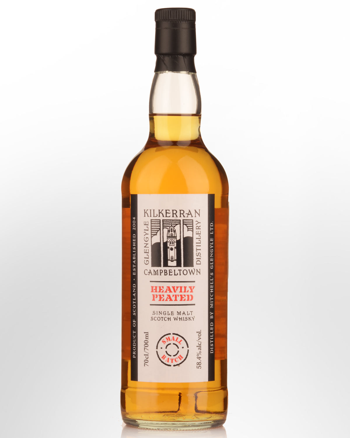 Glengyle Distillery Kilkerran Heavily Peated Cask Strength Single Malt Scotch Whisky (700ml) - Batch 12