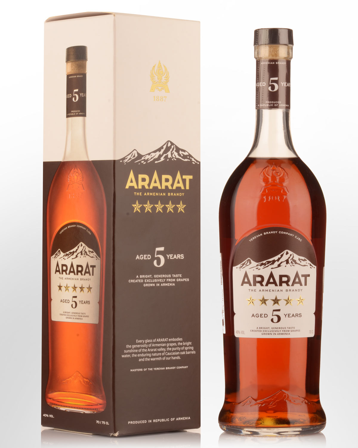 Ararat 5 Year Old Brandy (700ml)