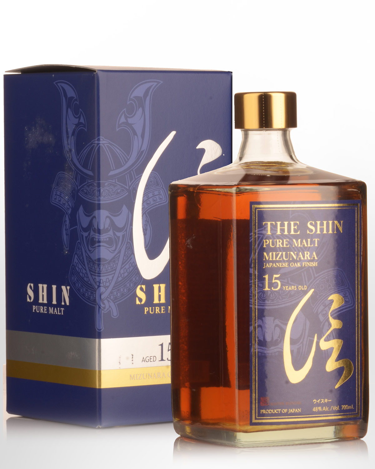 Shinobu The Shin Mizunara Oak Finish 15 Year Old Pure Malt Japanese Whisky (700ml)