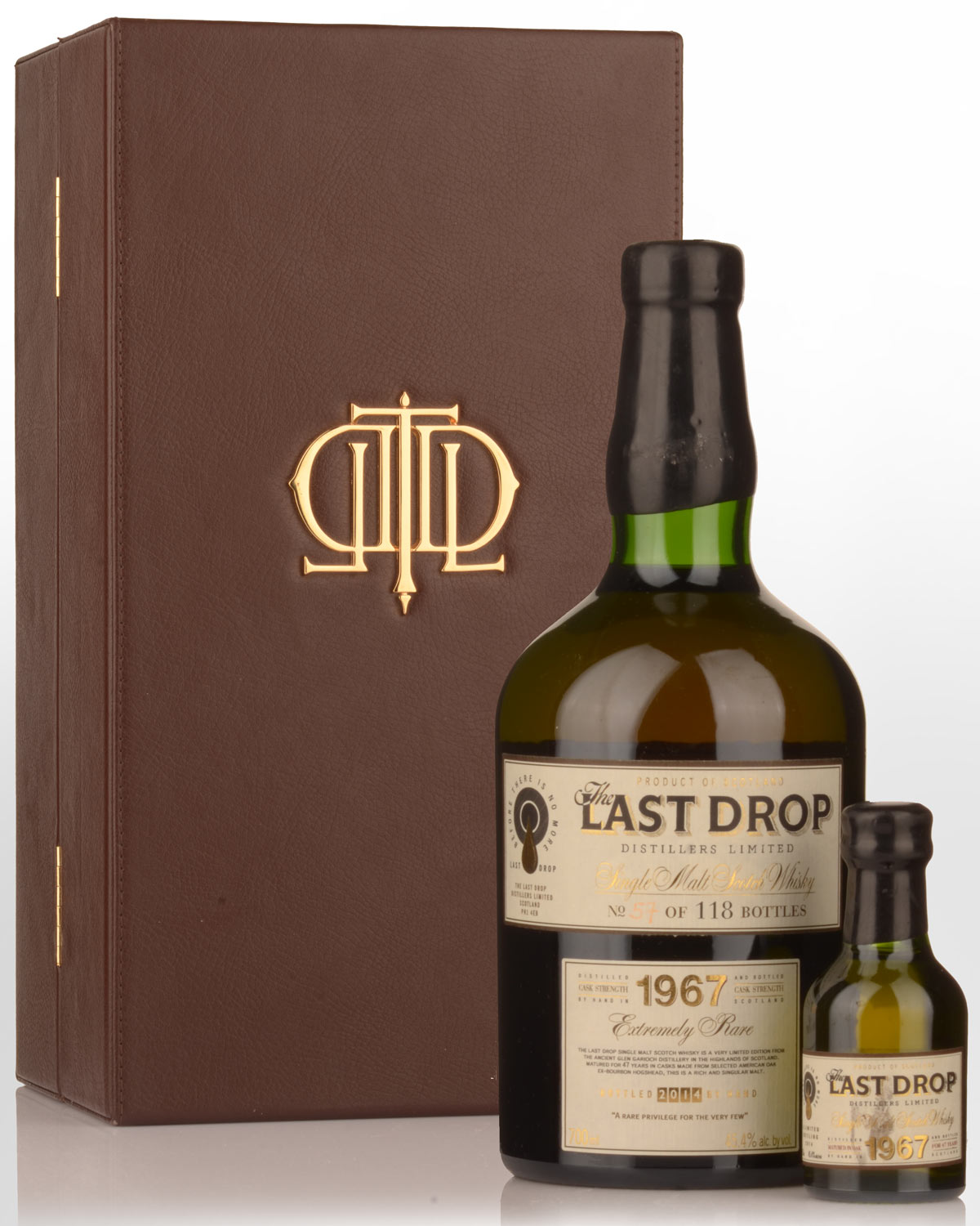 1967 The Last Drop Glen Garioch 47 Year Old Single Malt Scotch Whisky (700ml) - Plus 50ml bottle