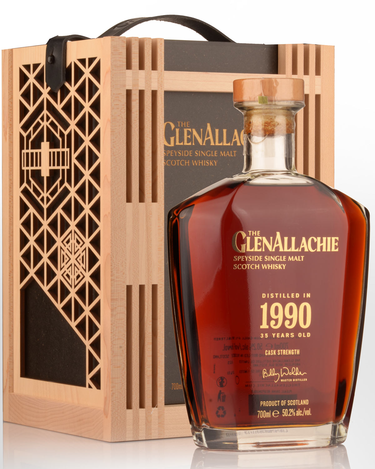 1990 The GlenAllachie 35 Year Old Cask Strength Single Malt Scotch Whisky (700ml)