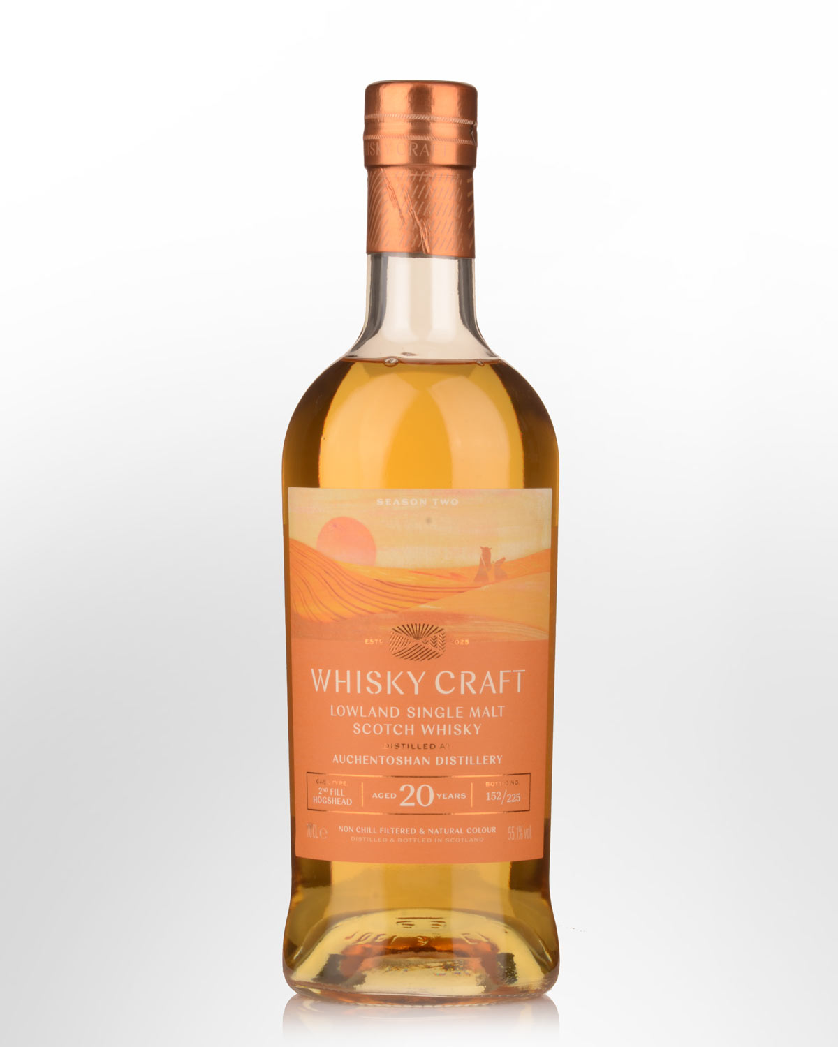 Whisky Craft Auchentoshan 20 Year Old Cask Strength Single Malt Scotch Whisky (700ml)