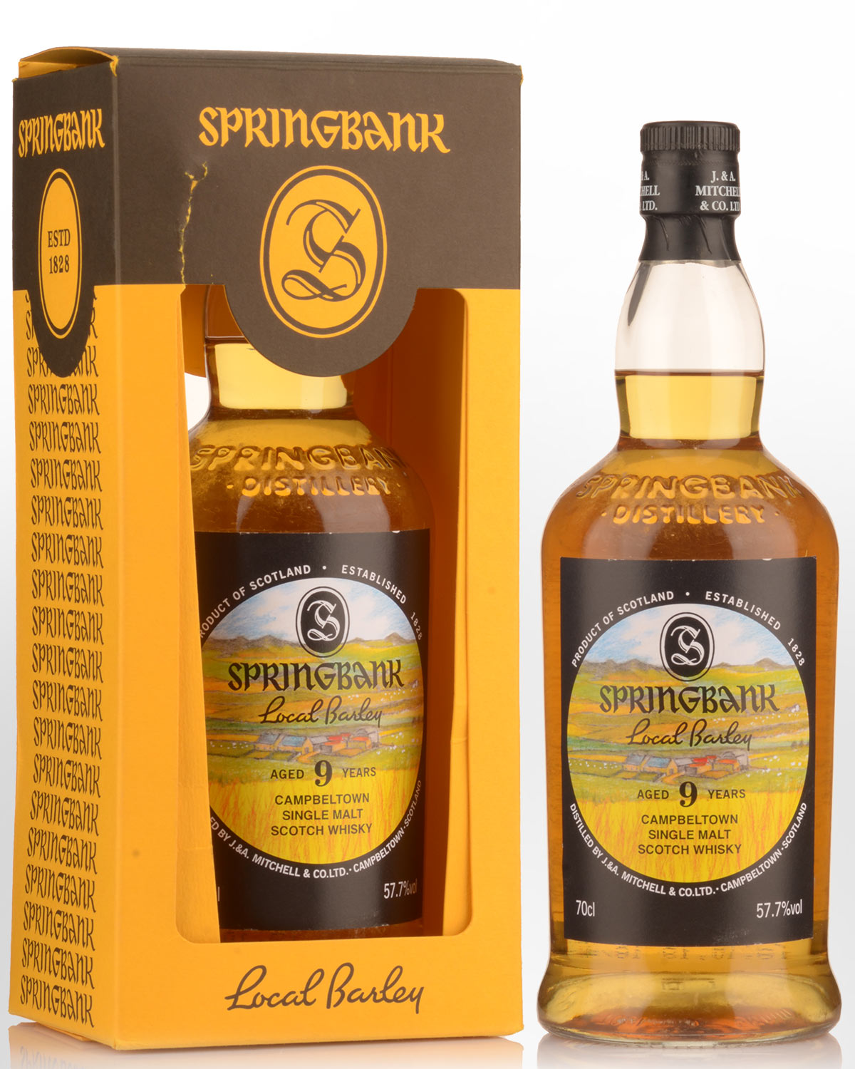 Springbank Local Barley 9 Year Old Cask Strength Single Malt Scotch Whisky (700ml)