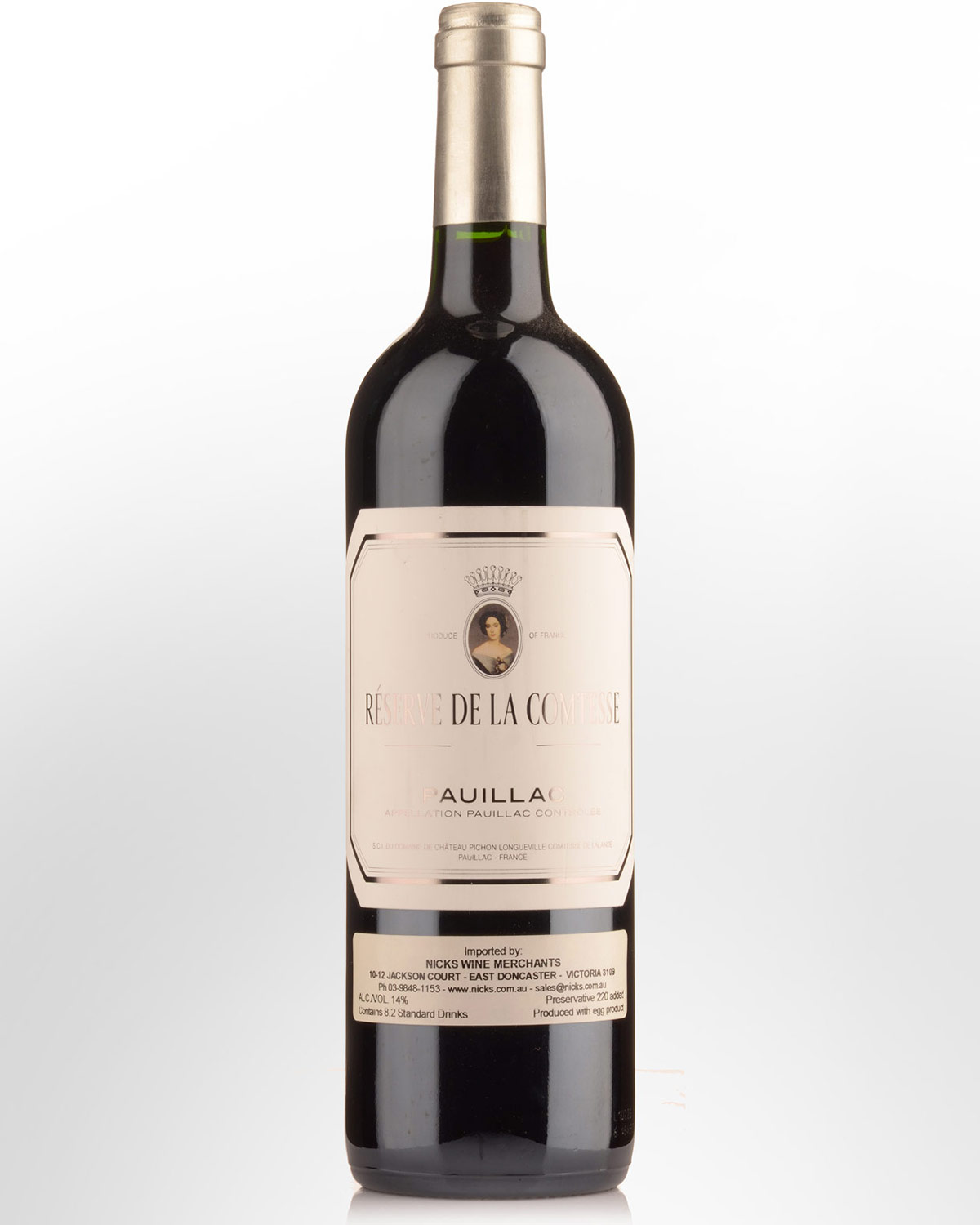 2022 Reserve de Pichon Comtesse Pre-Arrival Offer