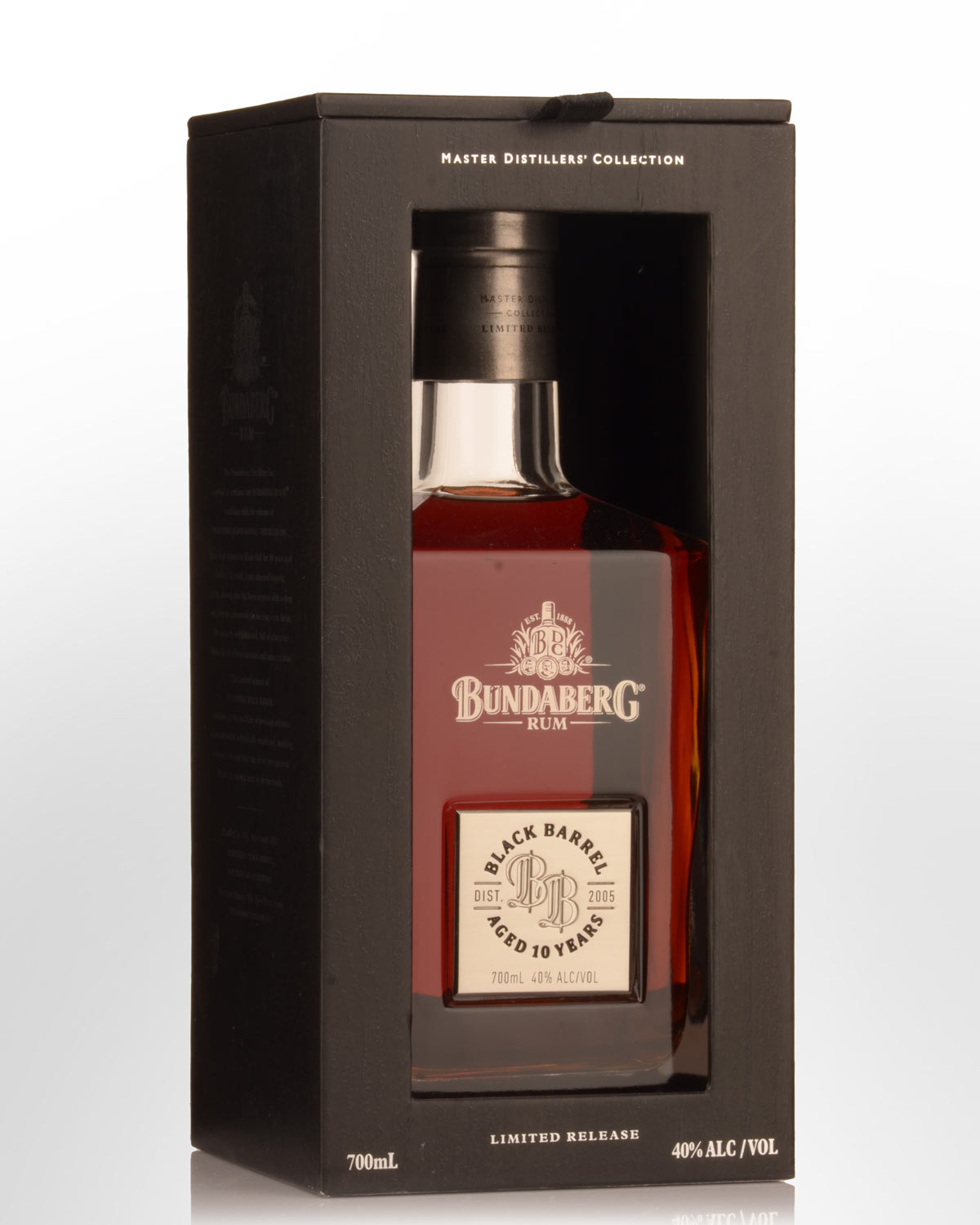 2005 Bundaberg Master Distillers MDC Black Barrel 10 Year Old Rum (700ml)