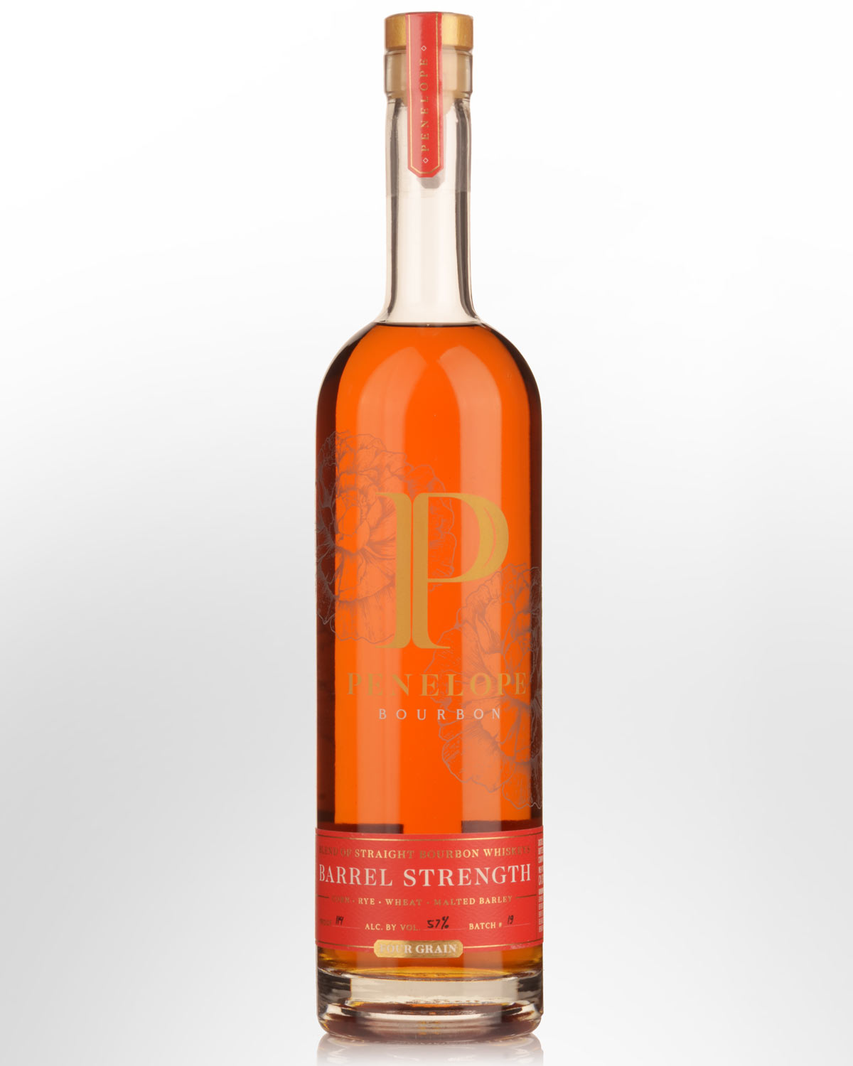 Penelope Barrel Strength Four Grain Straight Bourbon Whiskey (750ml)
