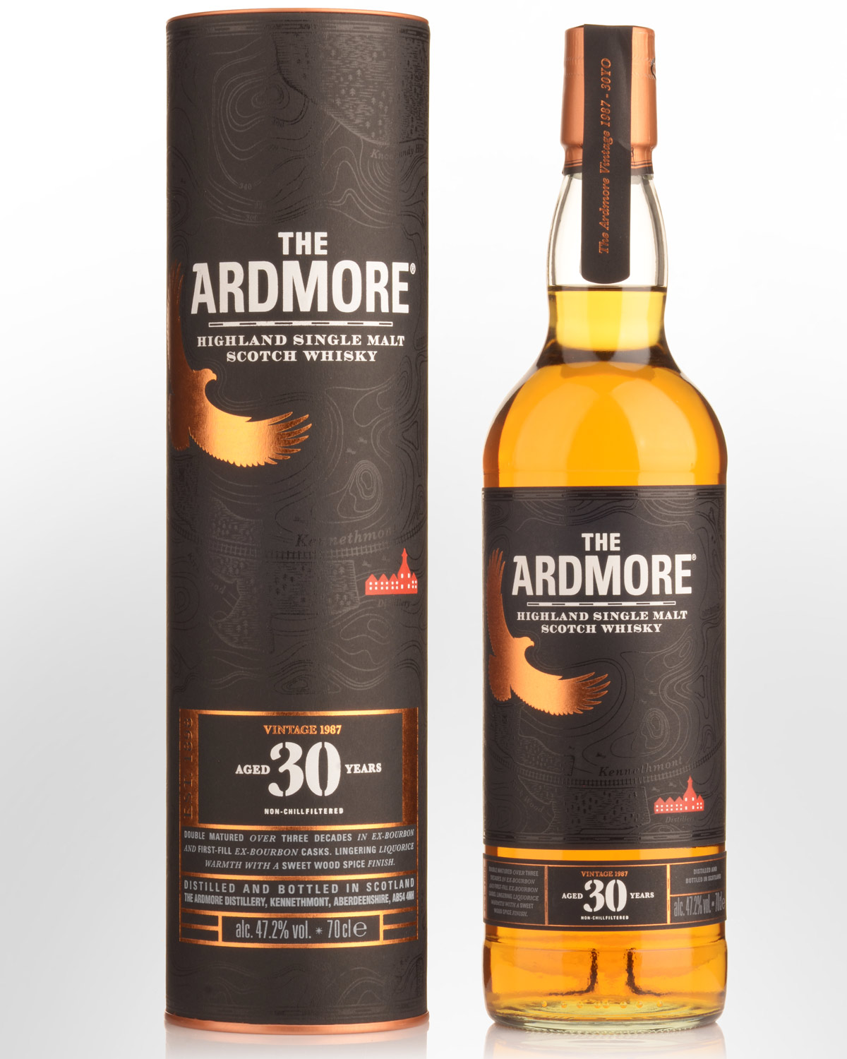 1987 Ardmore 30 Year Old Single Malt Scotch Whisky (700ml)