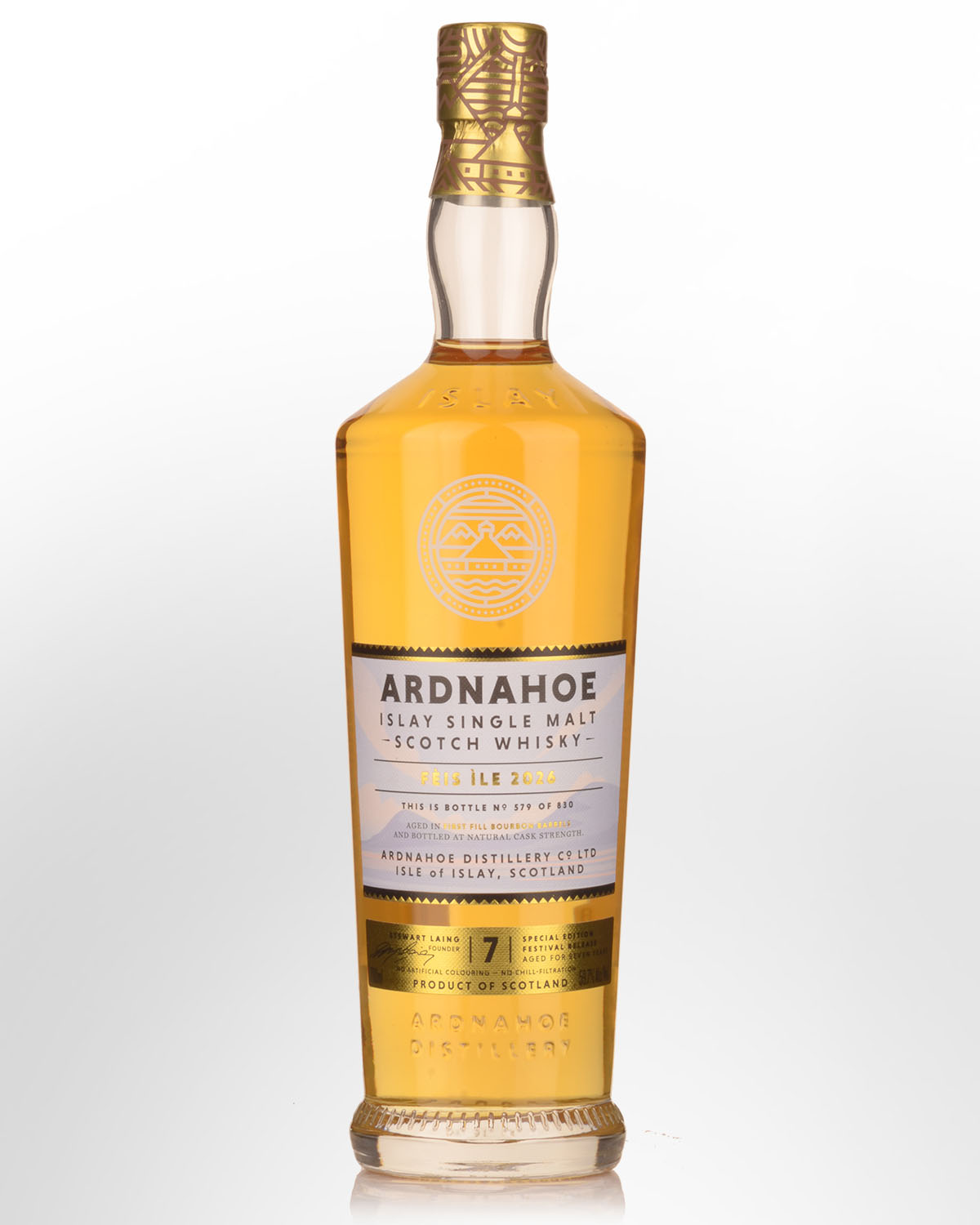 Ardnahoe 7 Year Old Feis Ile 2026 Cask Strength Single Malt Scotch Whisky (700ml)