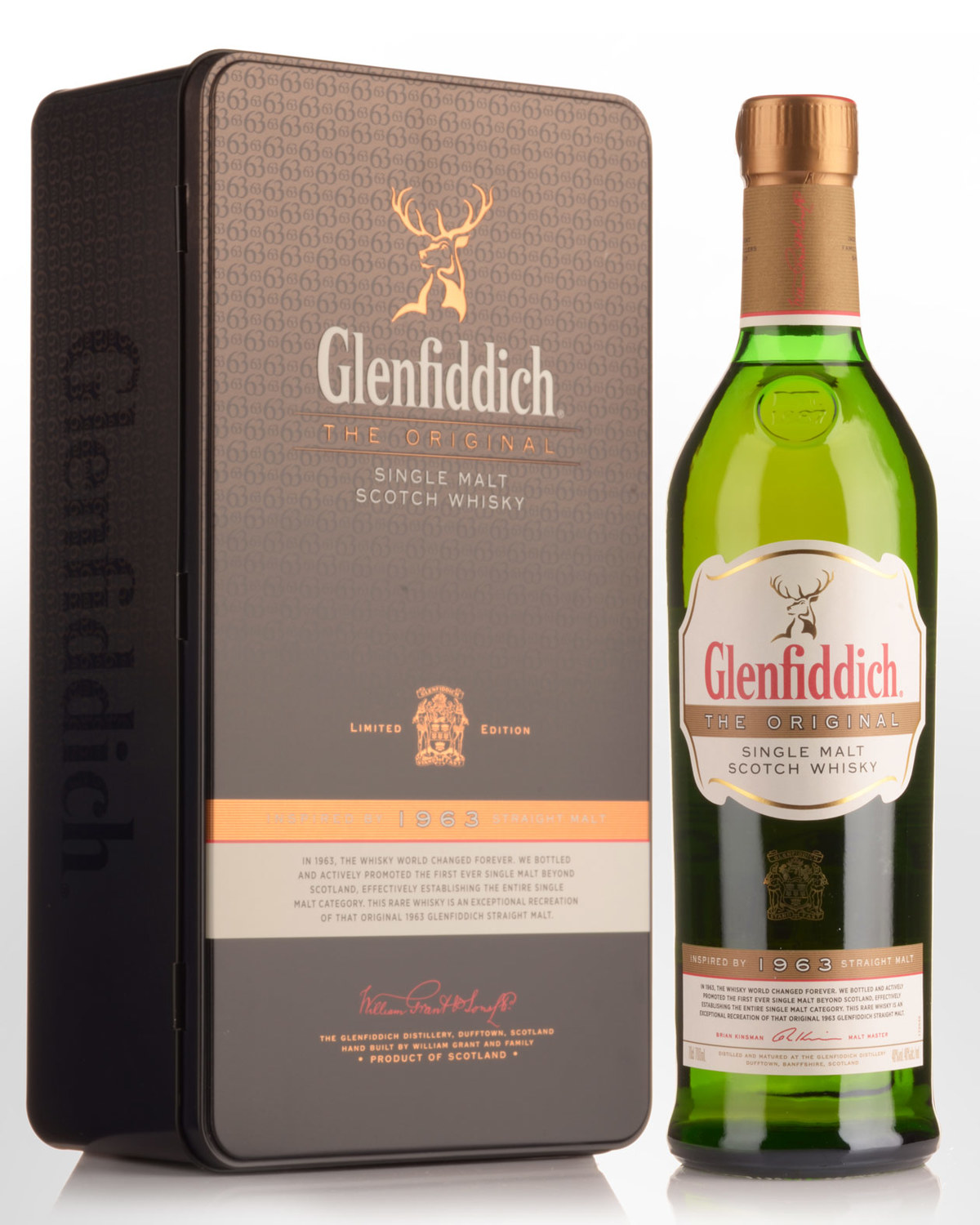 Glenfiddich The Original 1963 Single Malt Scotch Whisky 700ml Nicks