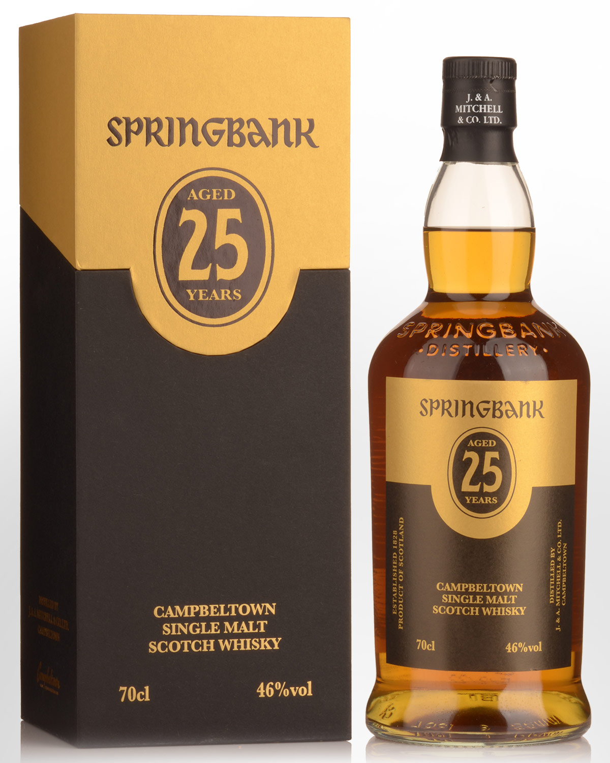 Springbank 25 Year Old Single Malt Scotch Whisky (700ml) - 2022 Second Release