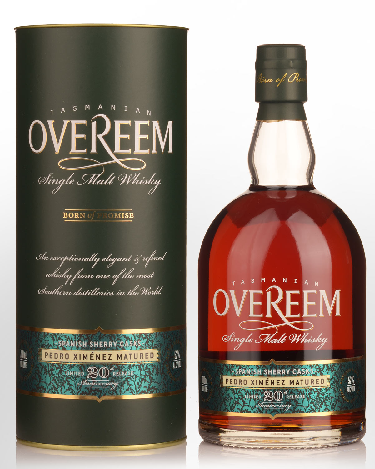 Overeem Distillery Limited 20th Anniversary Release Pedro Ximenez Cask Matured Single Malt Whisky (700ml)