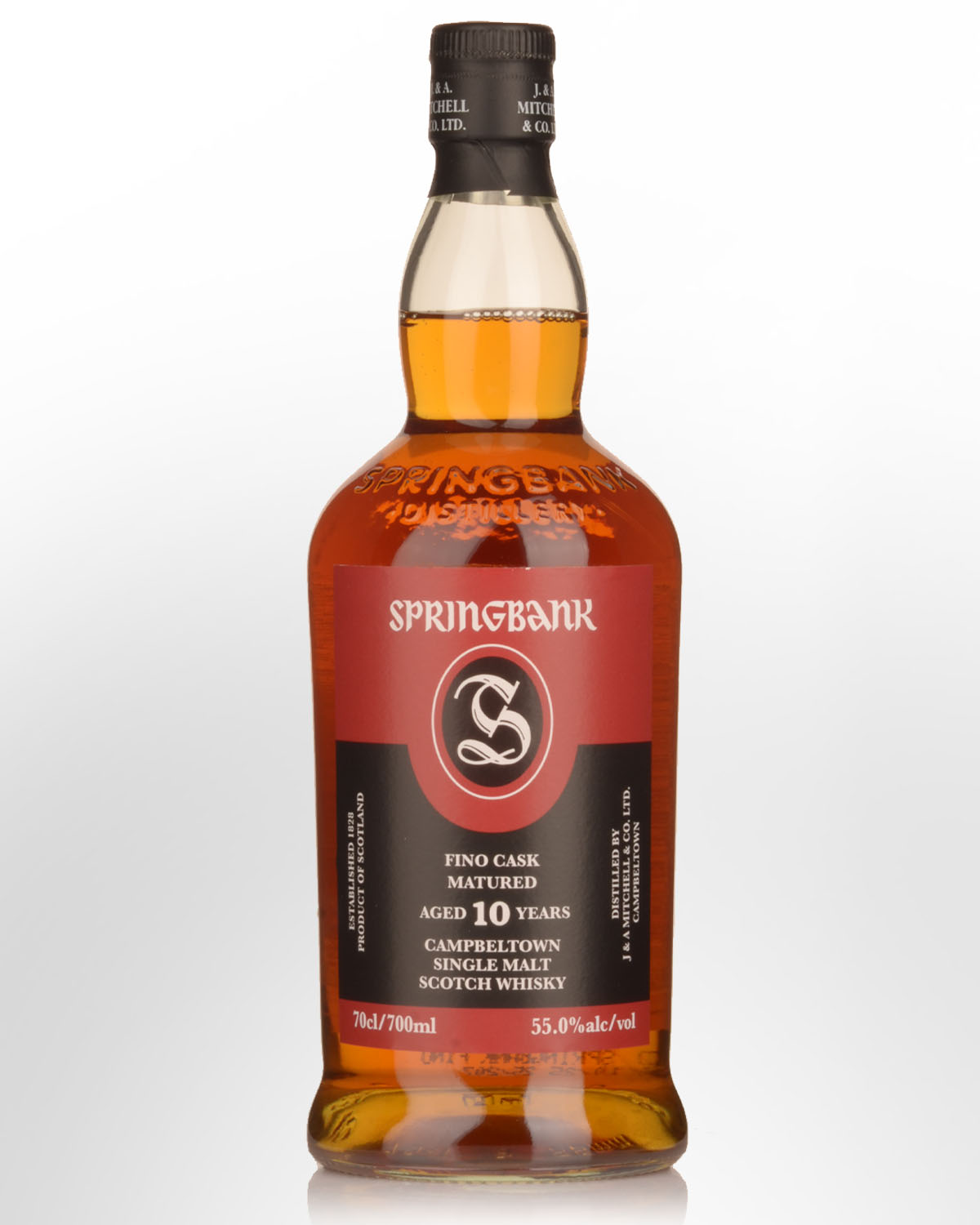 Springbank Fino Sherry Cask Matured 10 Year Old Cask Strength Single Malt Scotch Whisky (700ml)