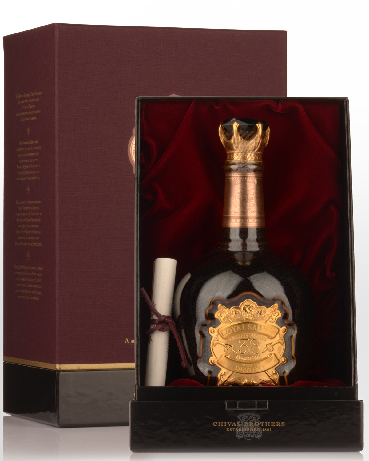 Chivas Brothers Royal Salute Stone of Destiny 38 Year Old Blended Scotch Whisky (700ml)