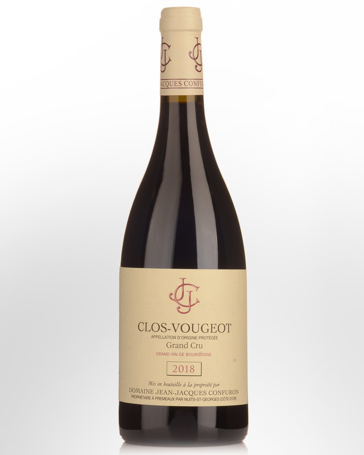 2018 Domaine Jean-Jacques Confuron Clos-Vougeot Grand Cru