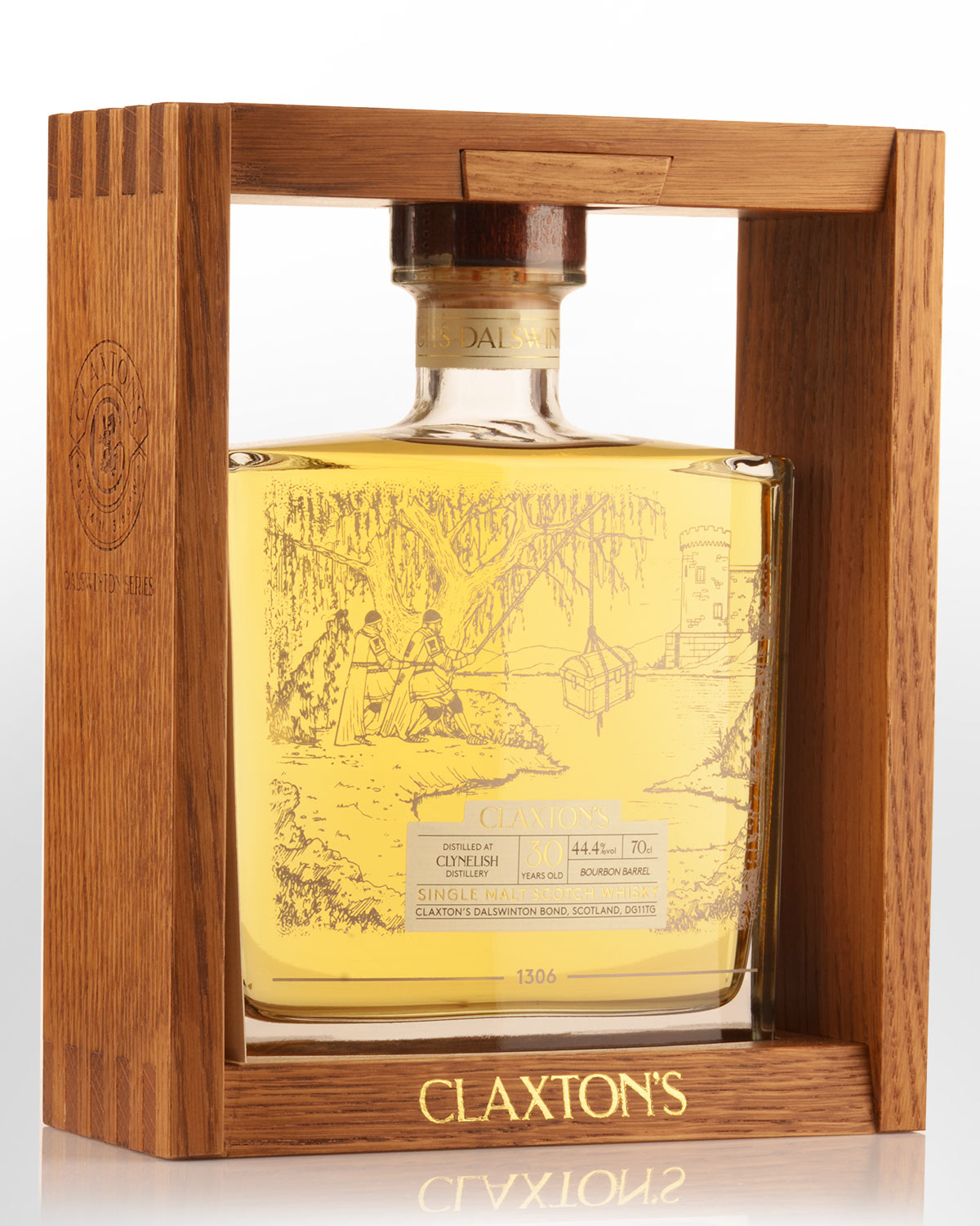 1993 Claxton's Dalswinton Series Clynelish 30 Year Old Cask Strength Single Malt Scotch Whisky (700ml)