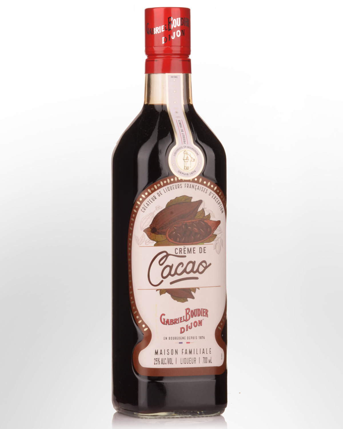 Gabriel Boudier Brown Creme de Cacao Liqueur (700ml)