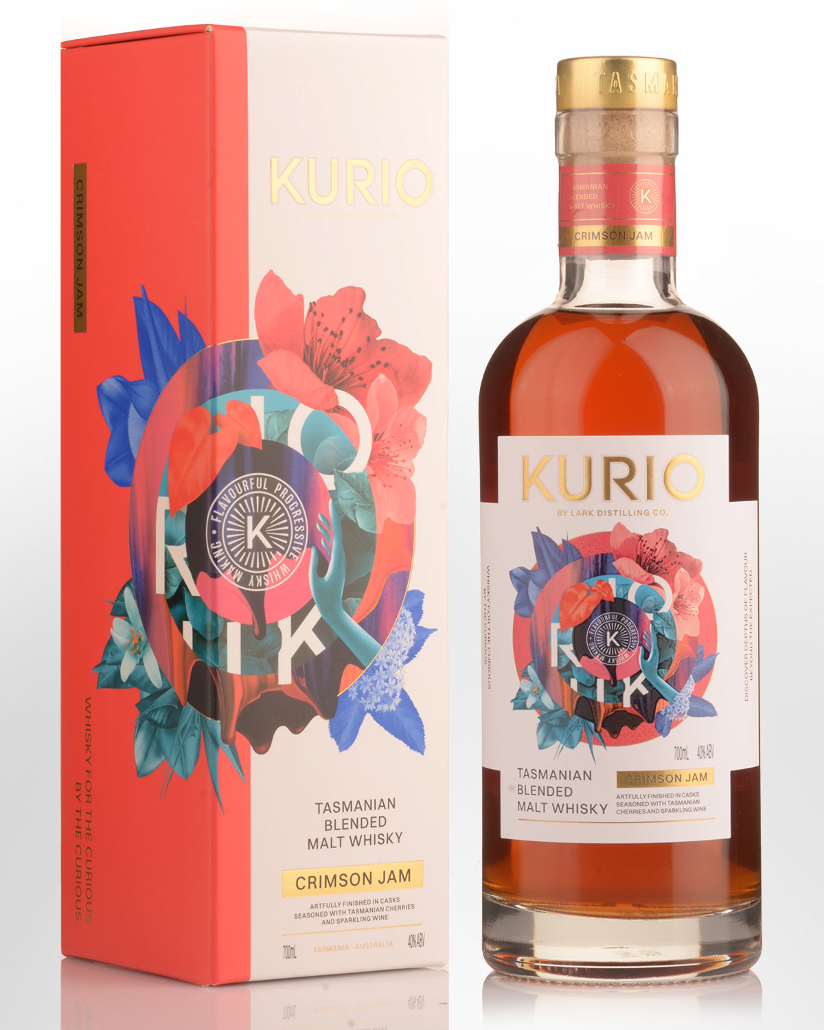 Kurio by Lark Distilling Crimson Jam Blended Australian Malt Whisky (700ml)