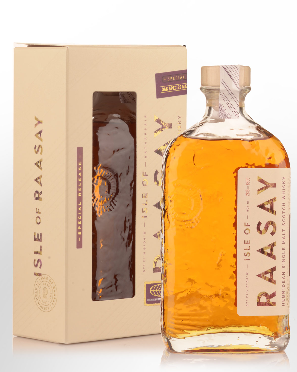 Isle of Raasay Quercus Humboldtii Virgin Colombian Oak Single Malt Scotch Whisky (700ml)