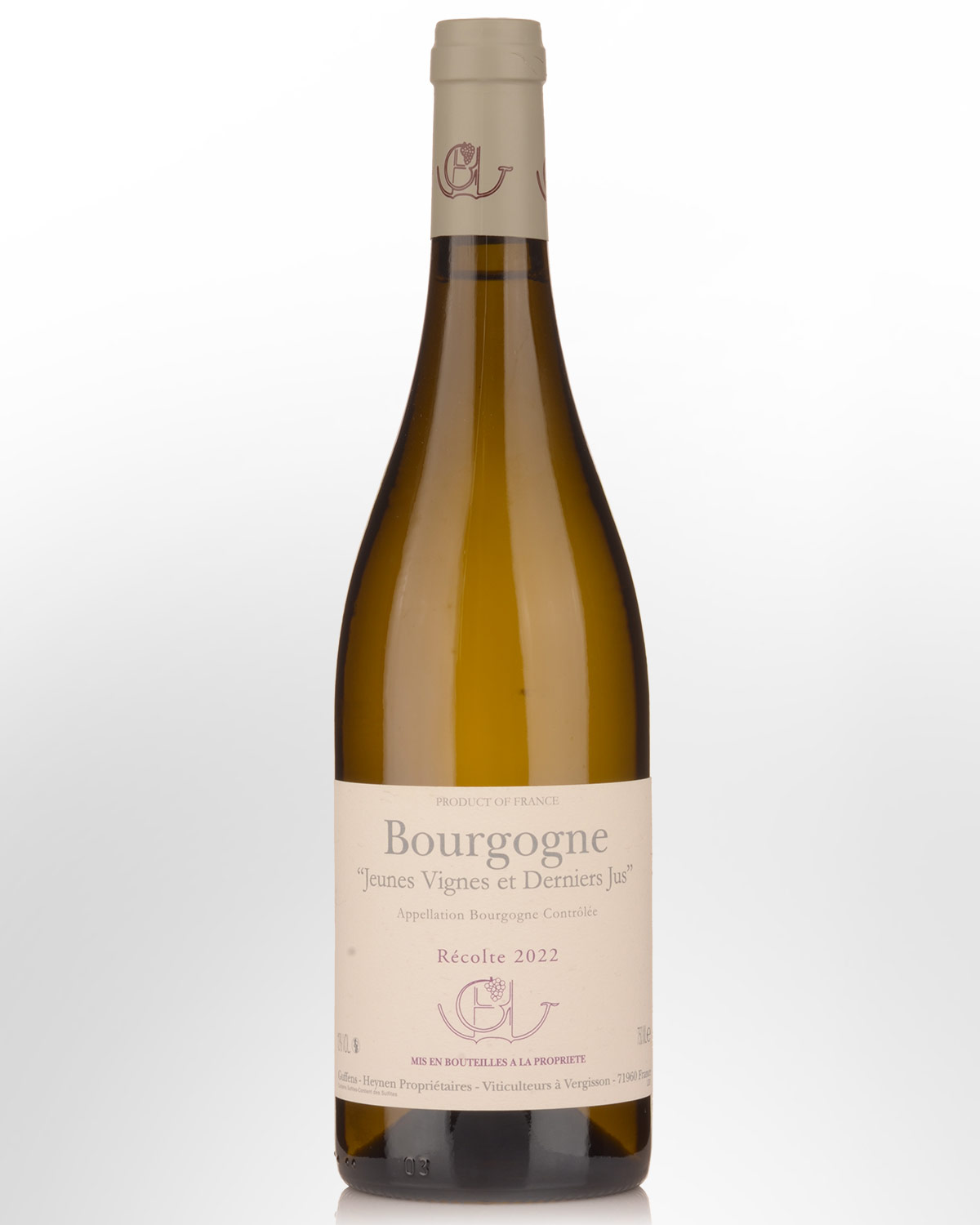 2022 Guffens-Heynen Bourgogne Jeunes Vignes et Derniers Jus