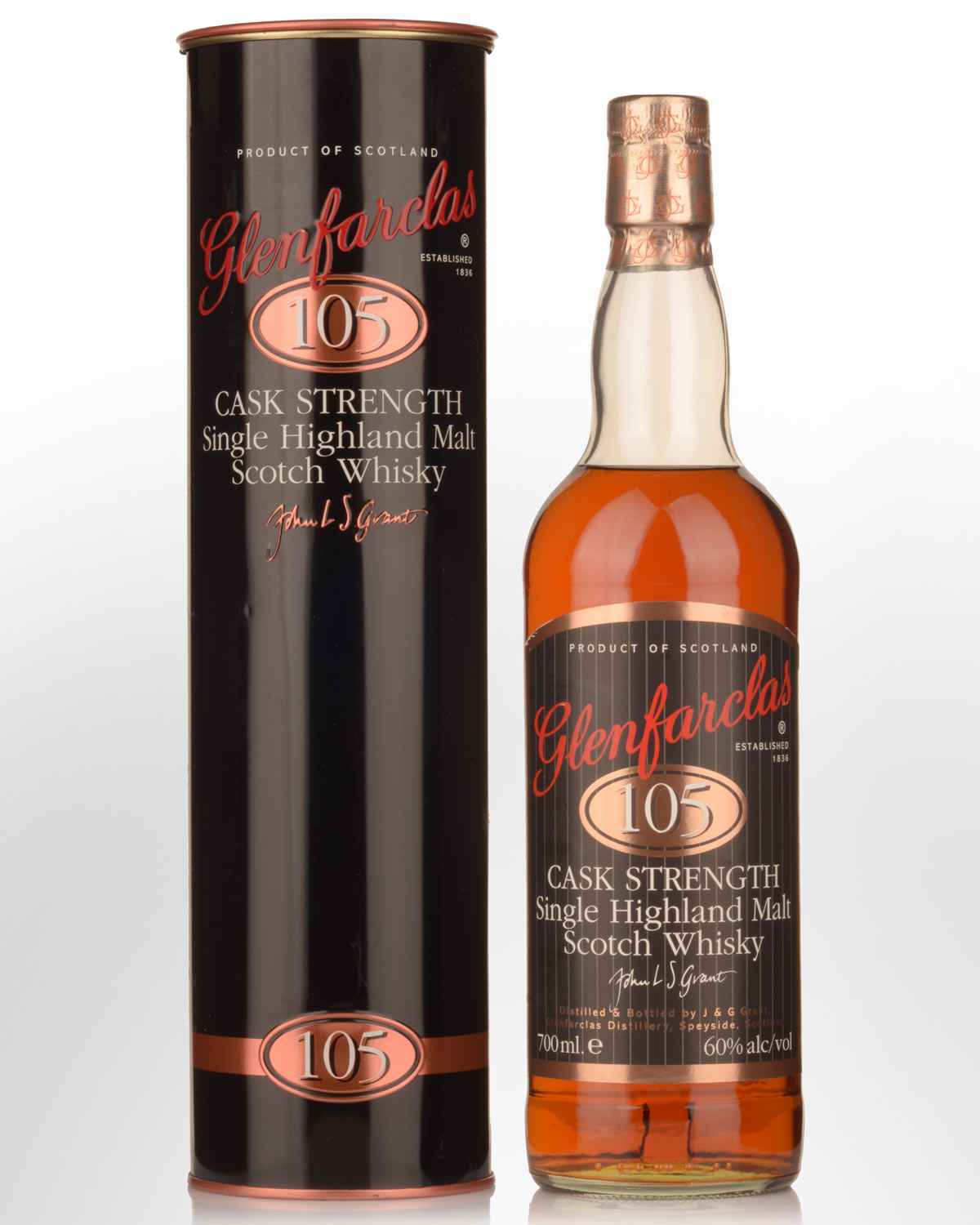 Glenfarclas 105 Cask Strength Single Malt Scotch Whisky (700ml) - 2000s Bottling