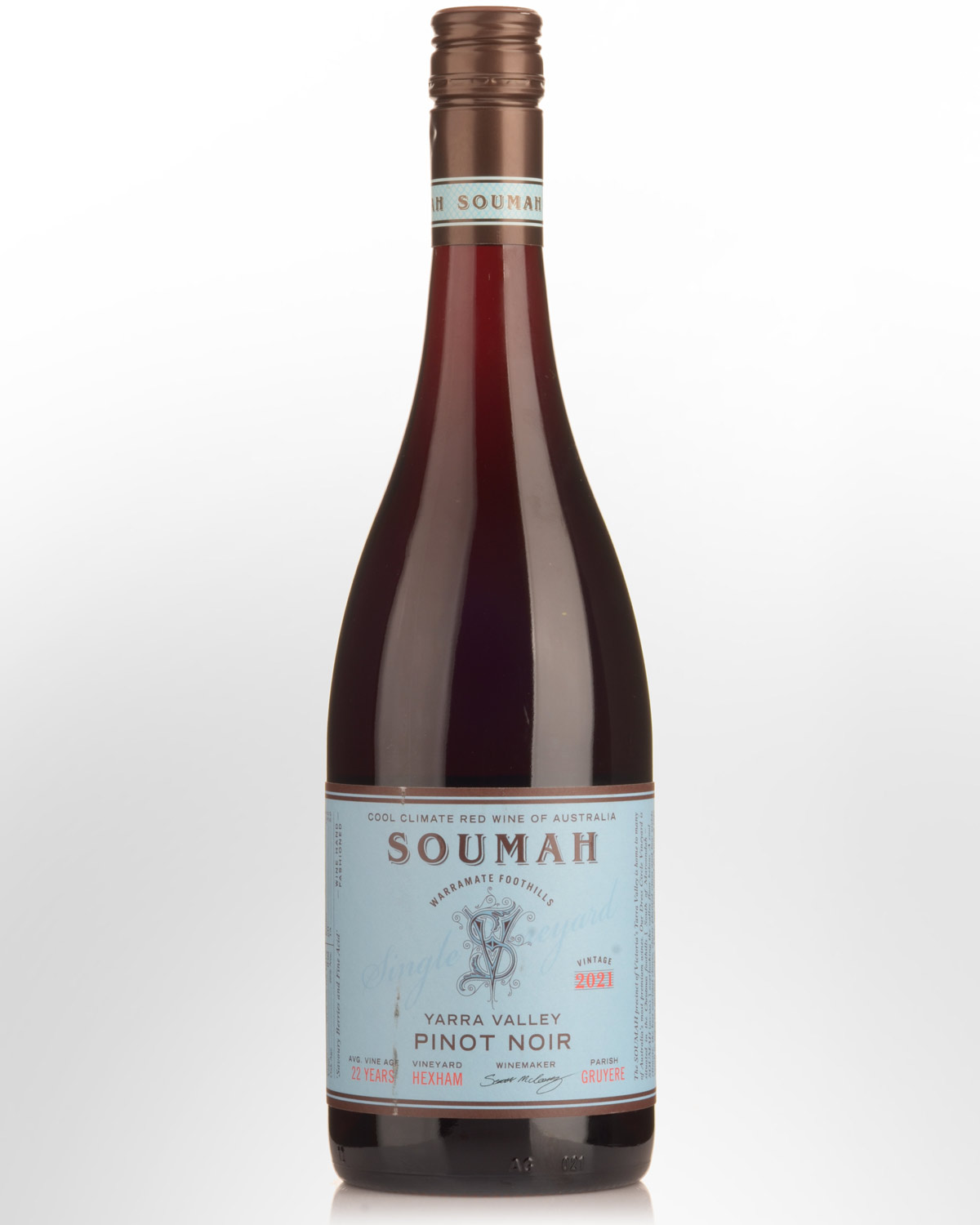 2021 Soumah Single Vineyard Hexham Pinot Noir