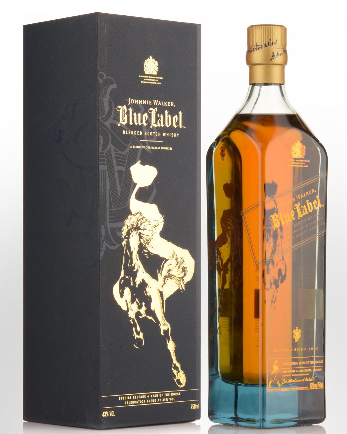 Johnnie Walker Blue Label Year of the Horse Blended Scotch Whisky (750ml)