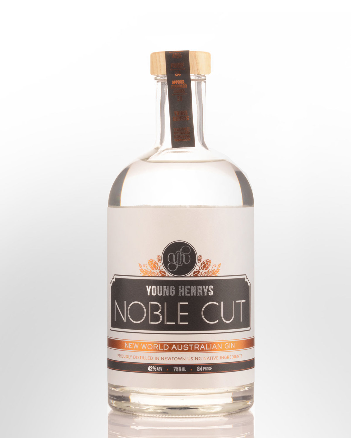 Young Henrys Noble Cut Dry Gin (750ml) | Nicks Wine Merchants