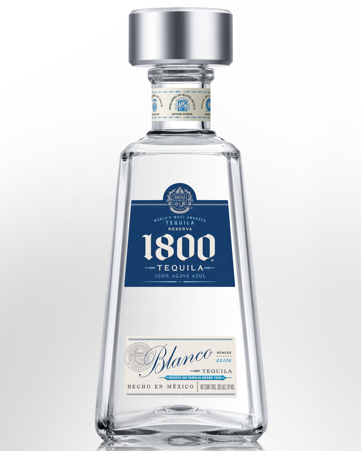 1800 Silver 100% Agave Tequila (700ml)