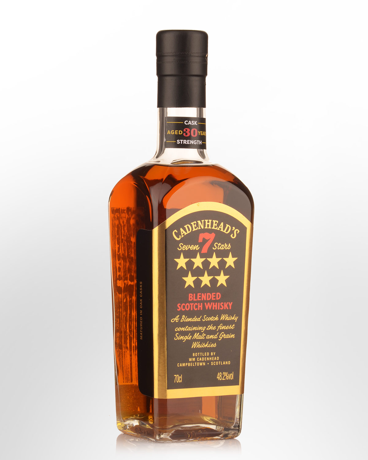 Cadenheads 7 Stars 30 Year Old Oloroso Cask Finish Cask Strength Blended Scotch Whisky (700ml)