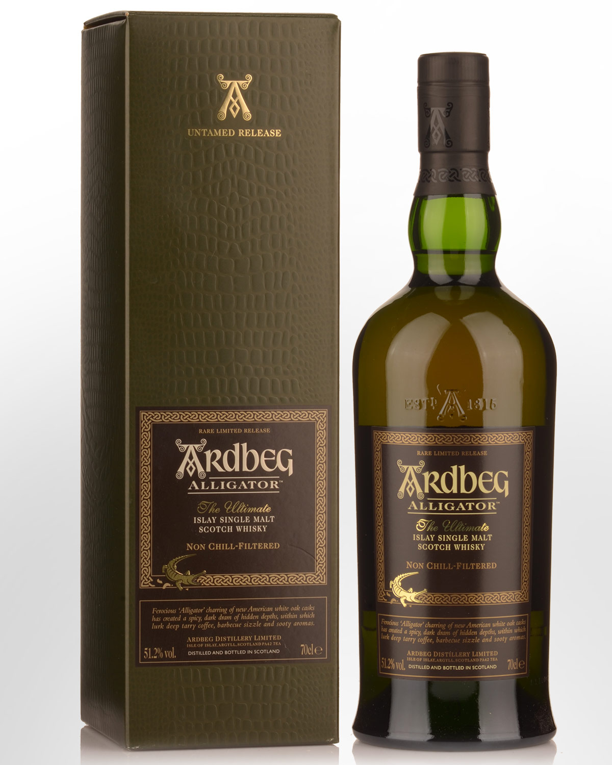 Ardbeg Alligator Cask Strength Single Malt Scotch Whisky (700ml)