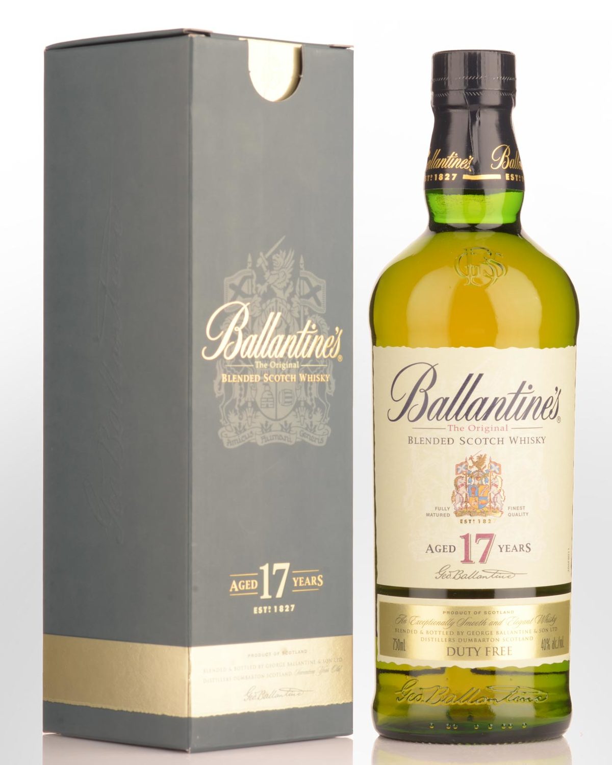 BALLANTINES 17 YEAR BLENDED SCOTCH WHISKY 750ML
