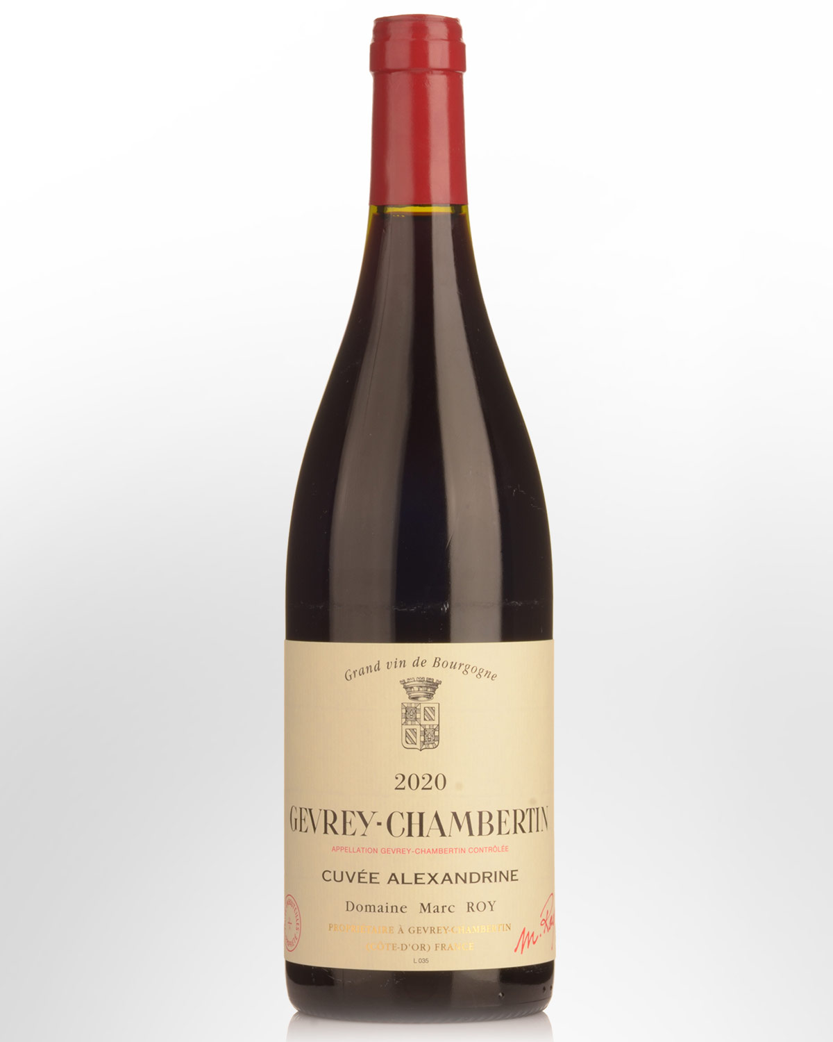 2020 Domaine Marc Roy Gevrey Chambertin Cuvee Alexandrine