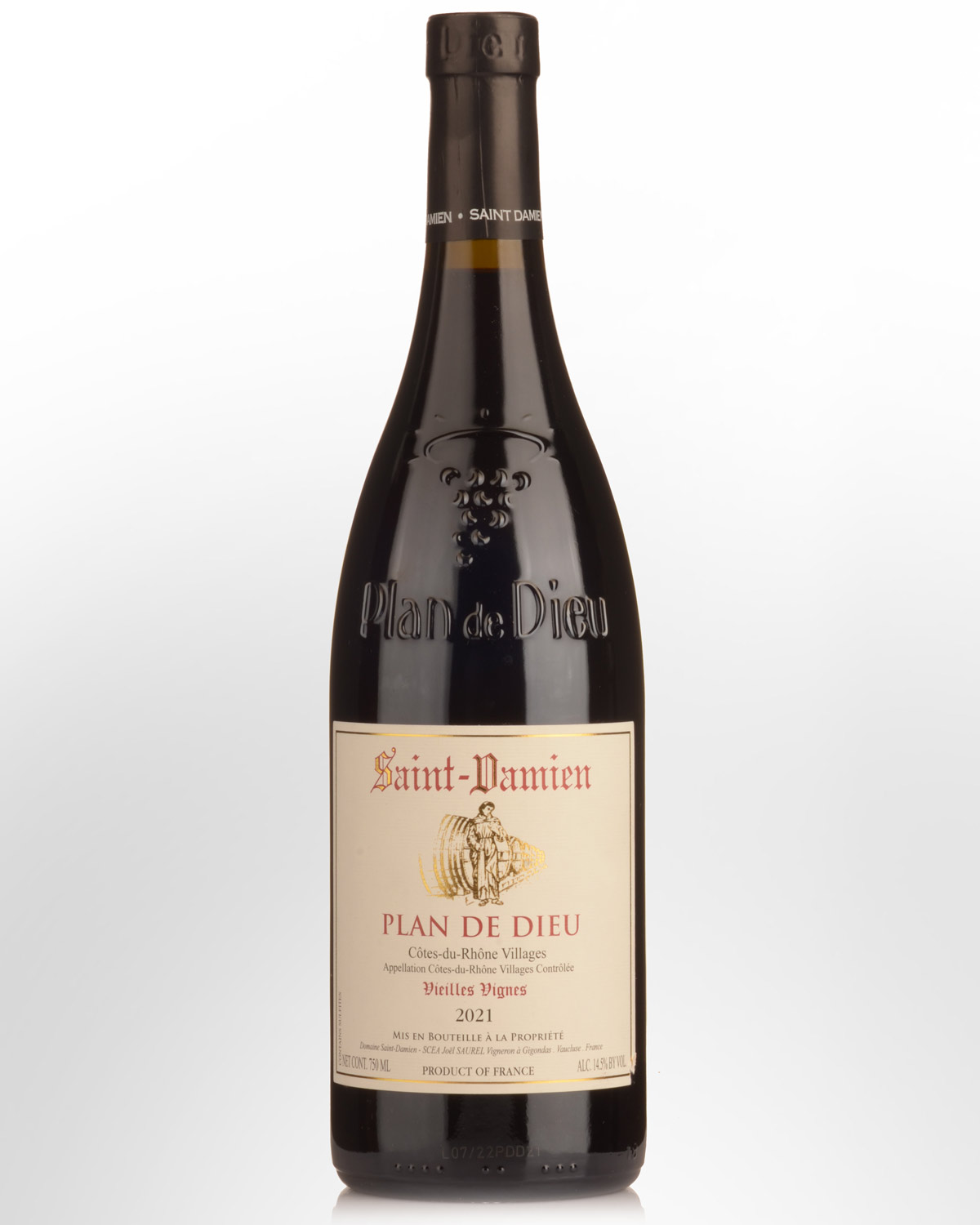 2021 Saint-Damien Plan de Dieu Vieilles Vignes Cotes du Rhone Villages